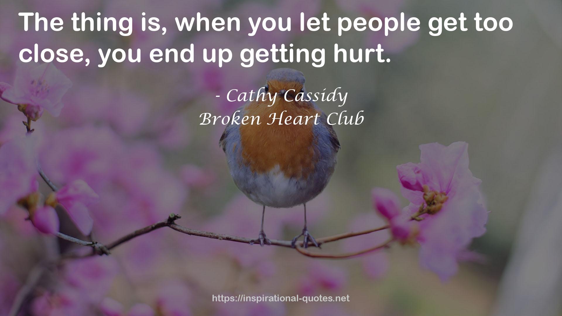 Broken Heart Club QUOTES