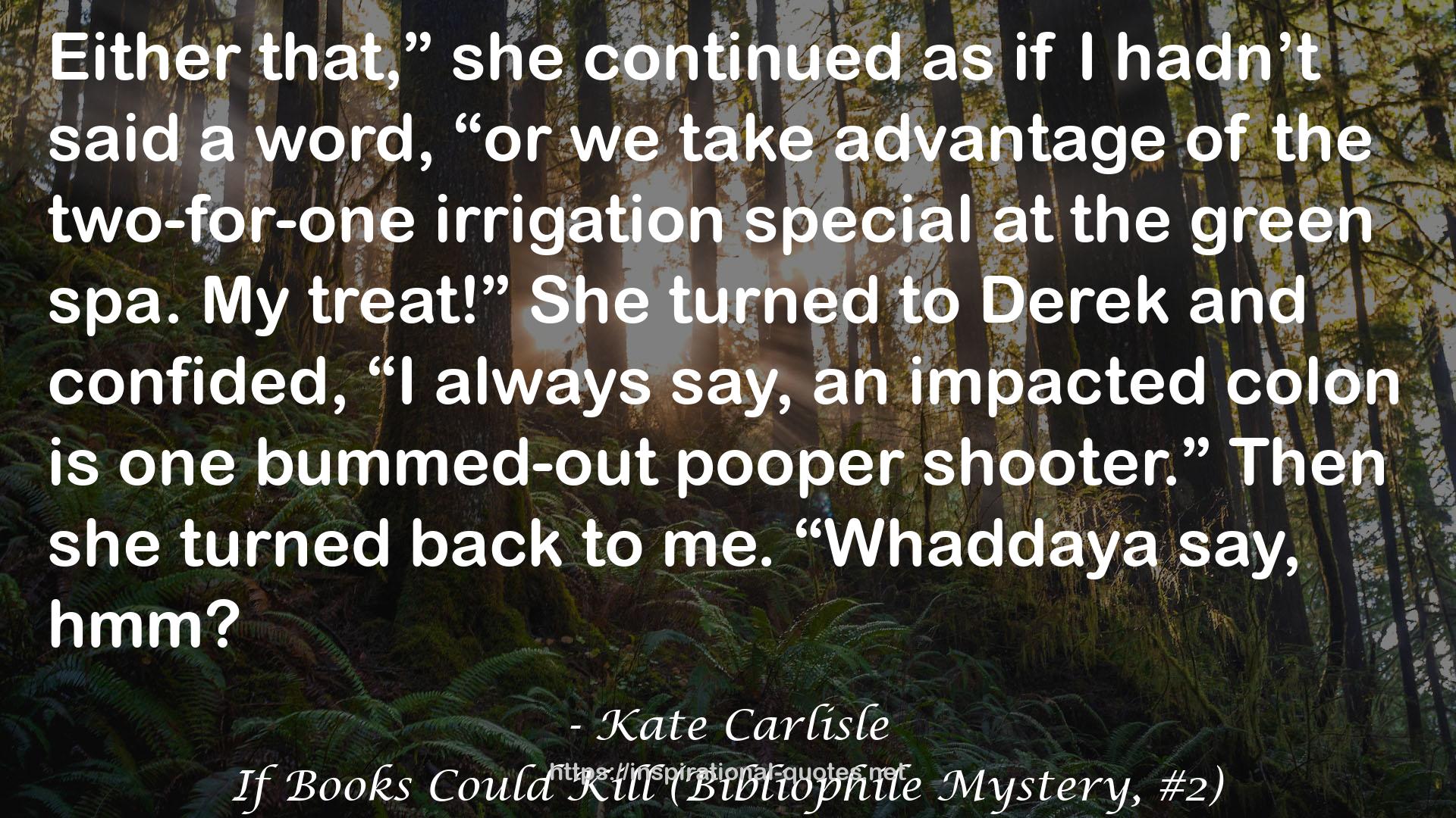 Kate Carlisle QUOTES