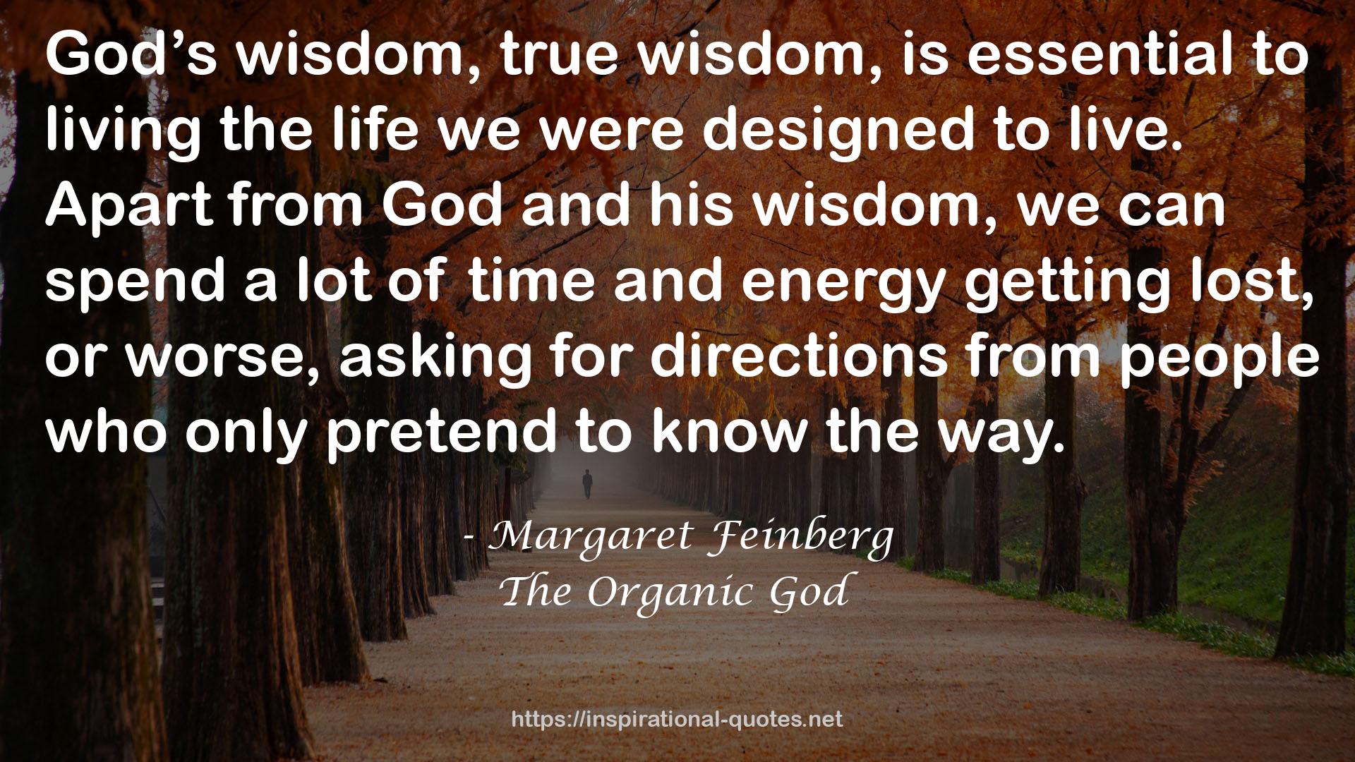 The Organic God QUOTES