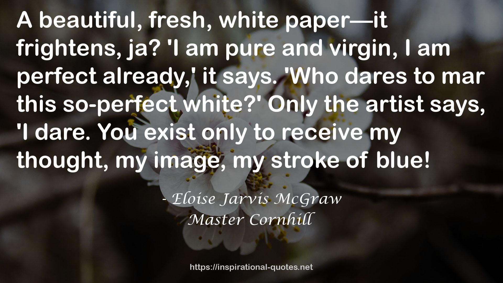 Master Cornhill QUOTES