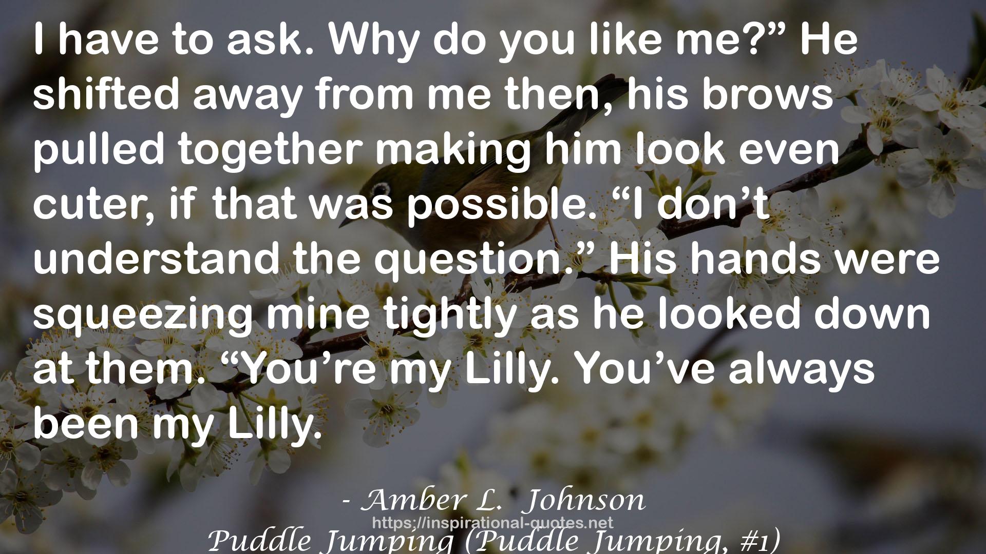 Amber L.  Johnson QUOTES