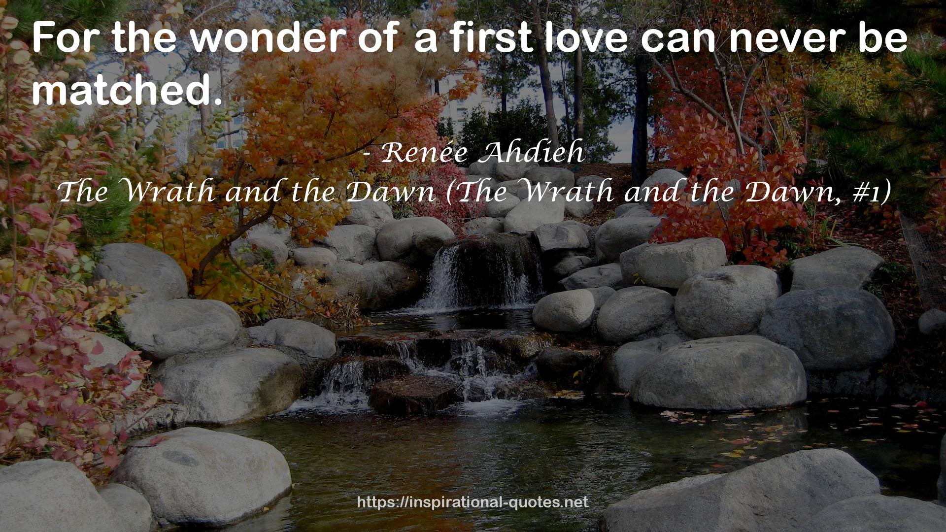 a first love  QUOTES