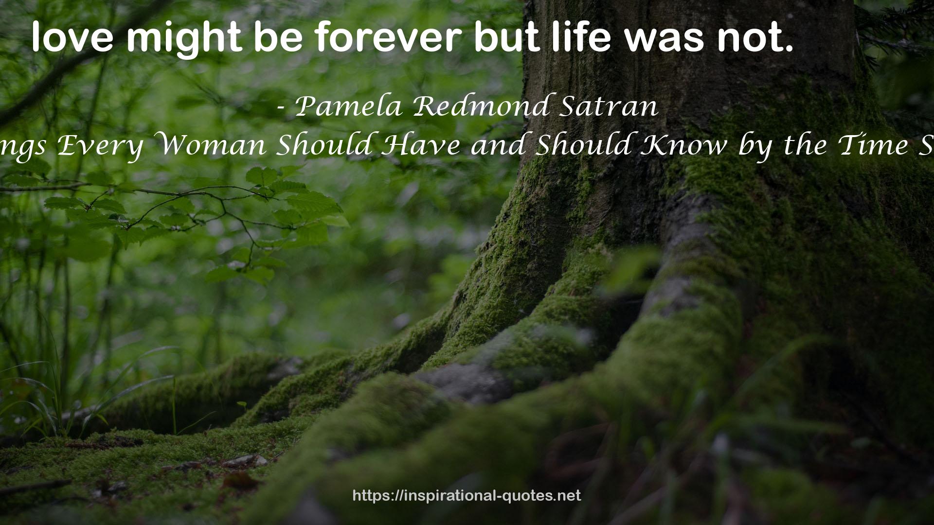 Pamela Redmond Satran QUOTES