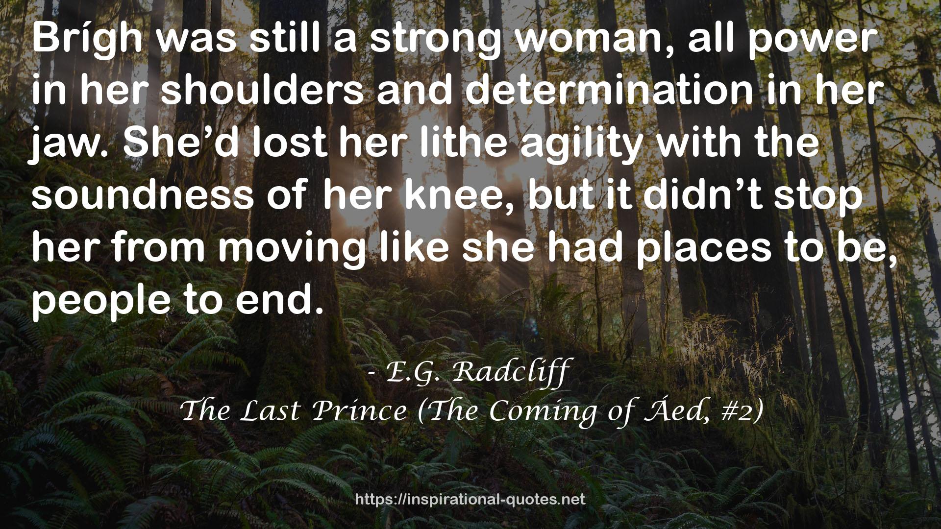 The Last Prince (The Coming of Áed, #2) QUOTES