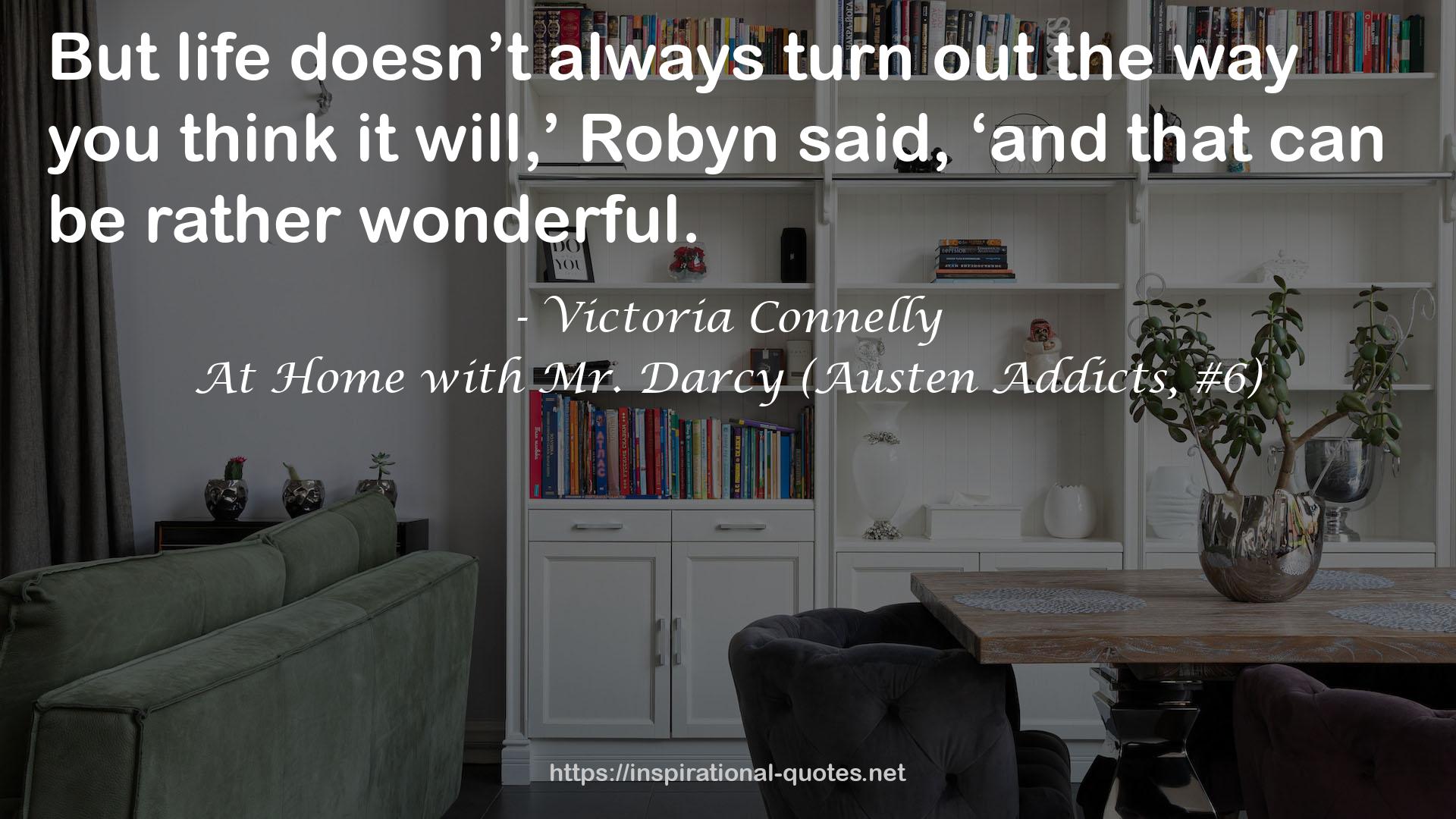 At Home with Mr. Darcy (Austen Addicts, #6) QUOTES