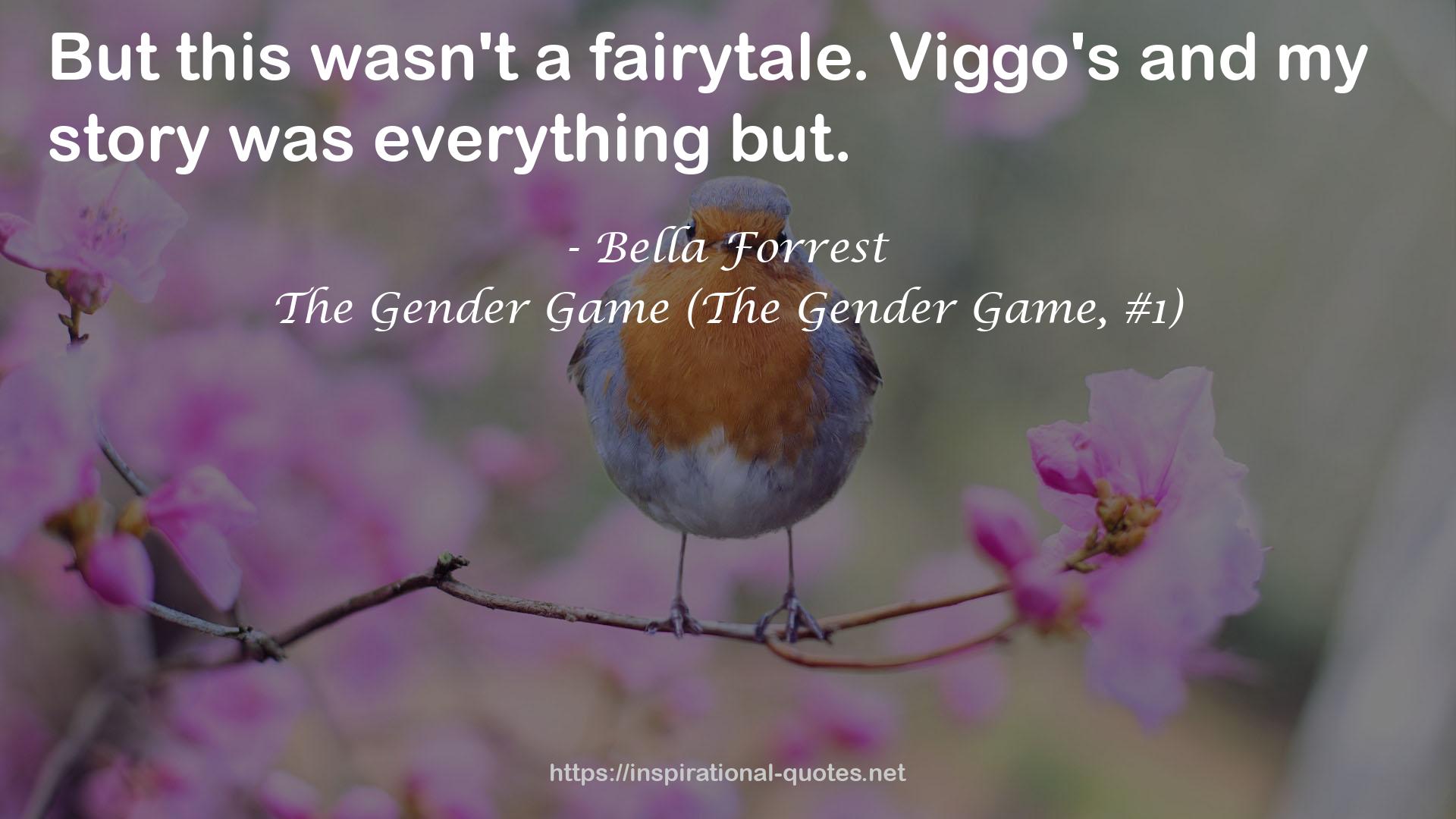 The Gender Game (The Gender Game, #1) QUOTES