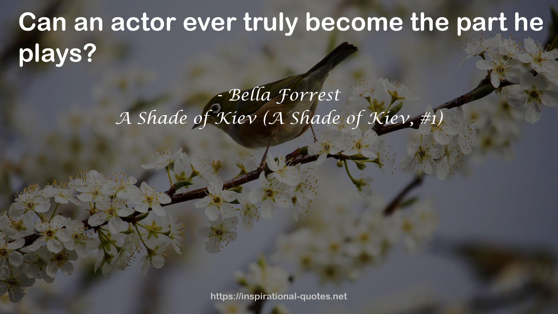 A Shade of Kiev (A Shade of Kiev, #1) QUOTES