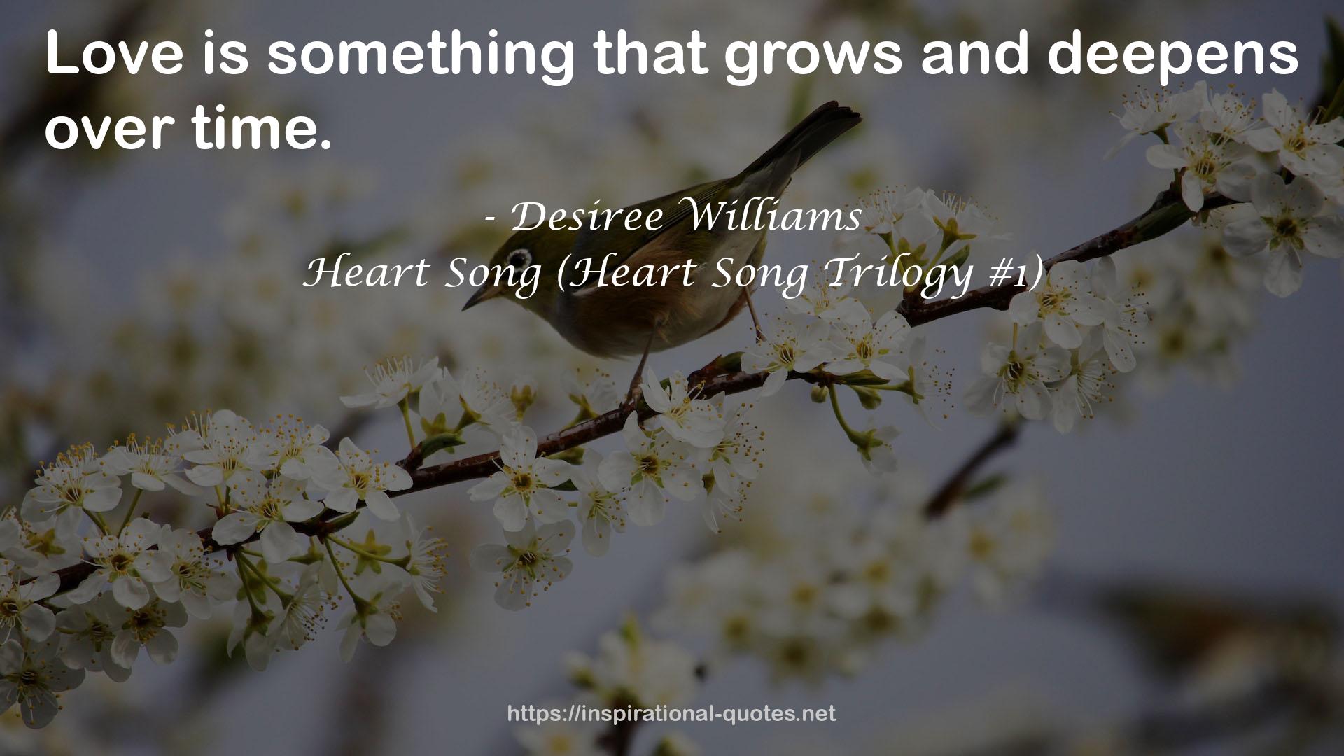 Heart Song (Heart Song Trilogy #1) QUOTES