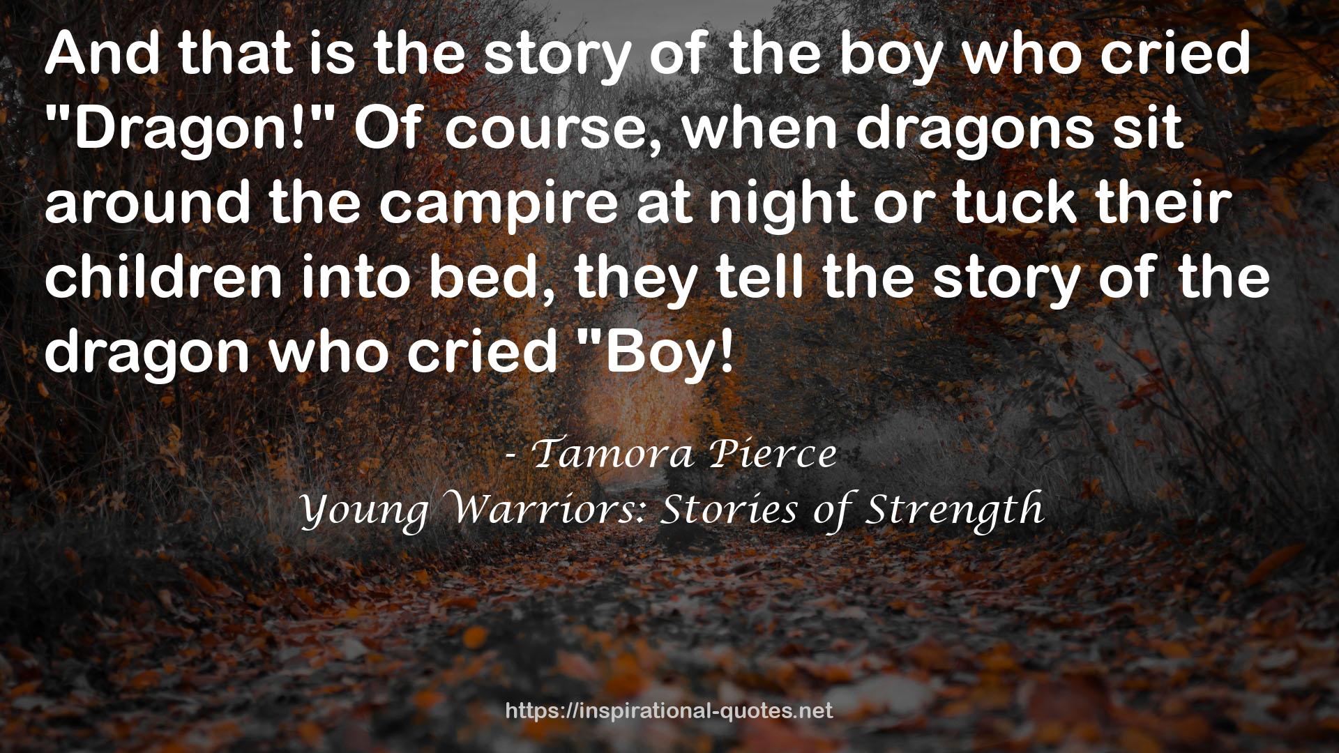 Young Warriors: Stories of Strength QUOTES
