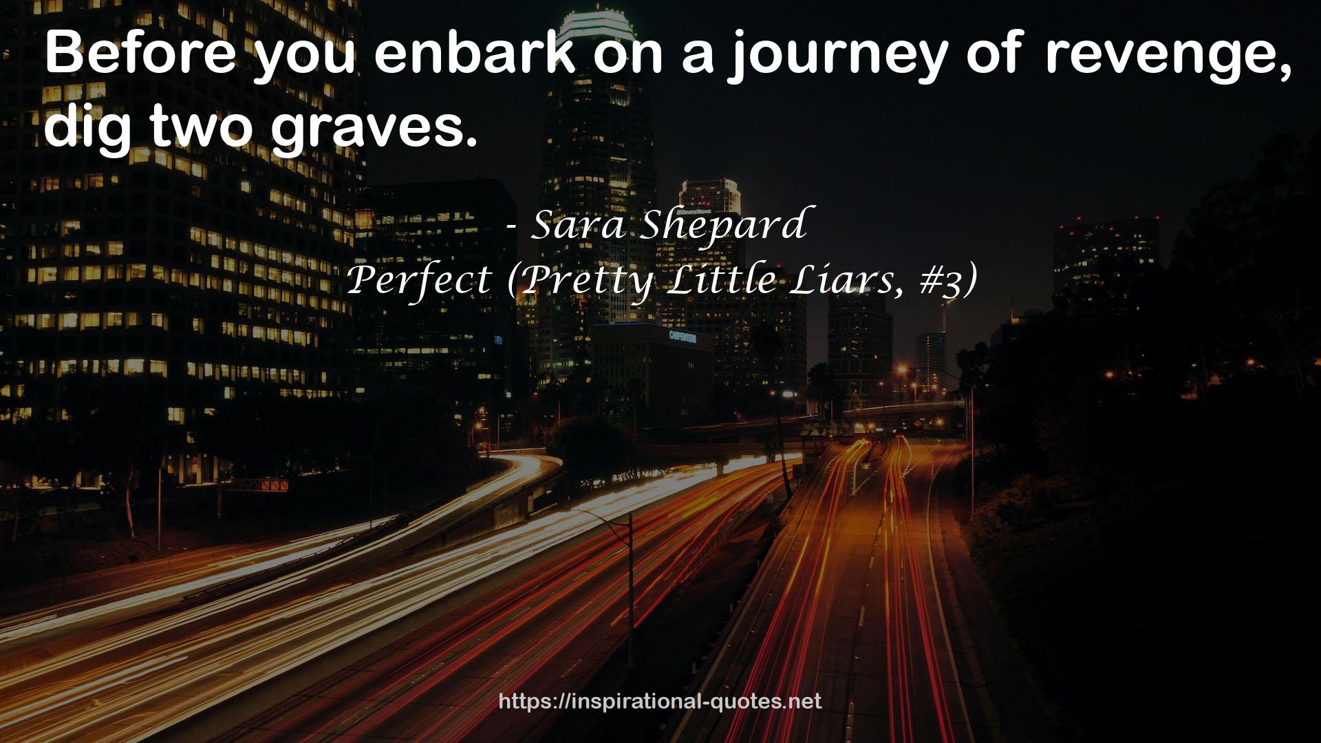 Perfect (Pretty Little Liars, #3) QUOTES