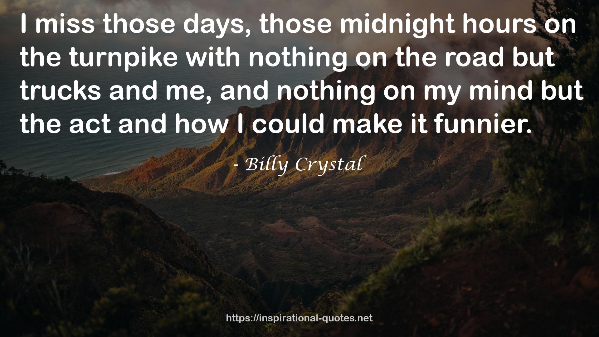 Billy Crystal QUOTES
