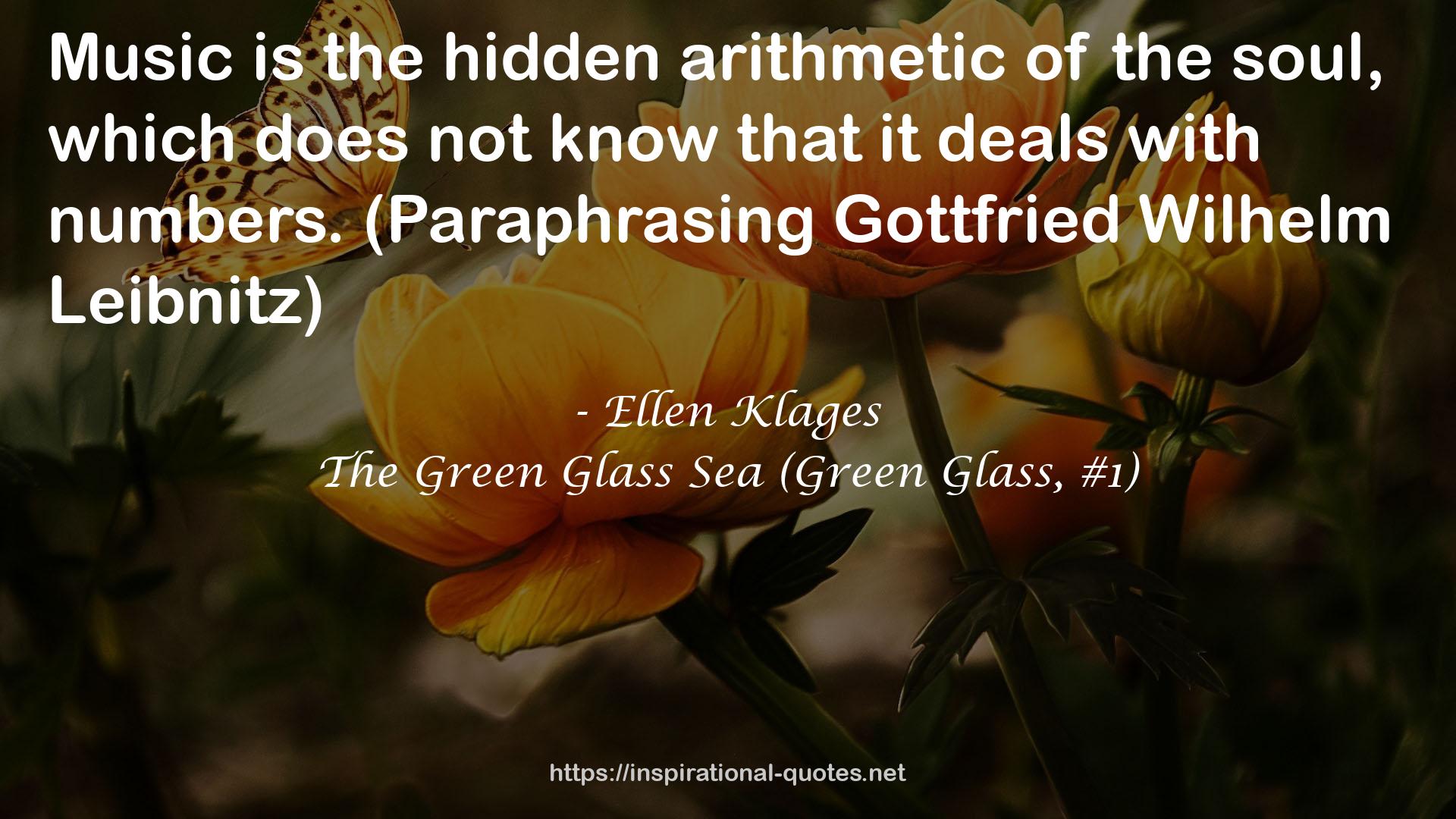 The Green Glass Sea (Green Glass, #1) QUOTES