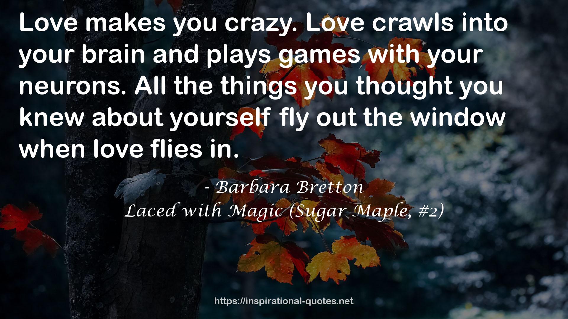 Laced with Magic (Sugar Maple, #2) QUOTES