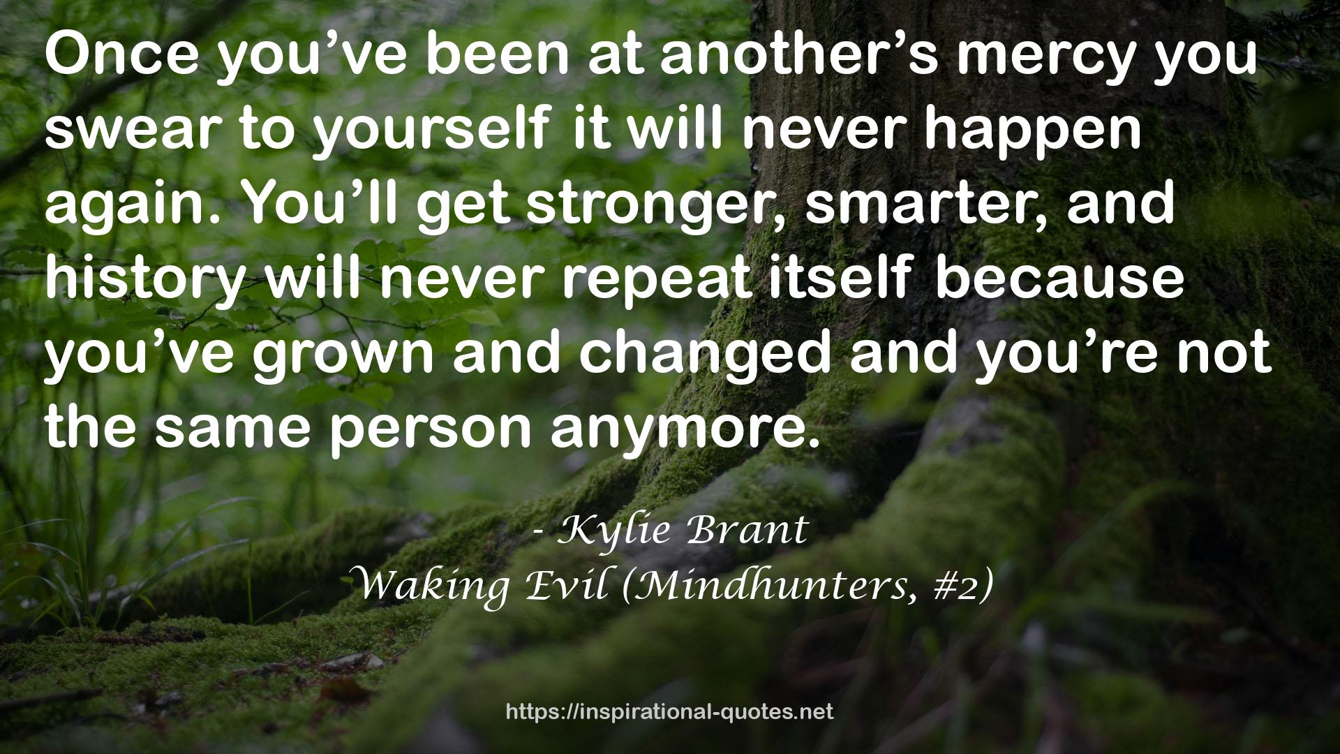 Waking Evil (Mindhunters, #2) QUOTES