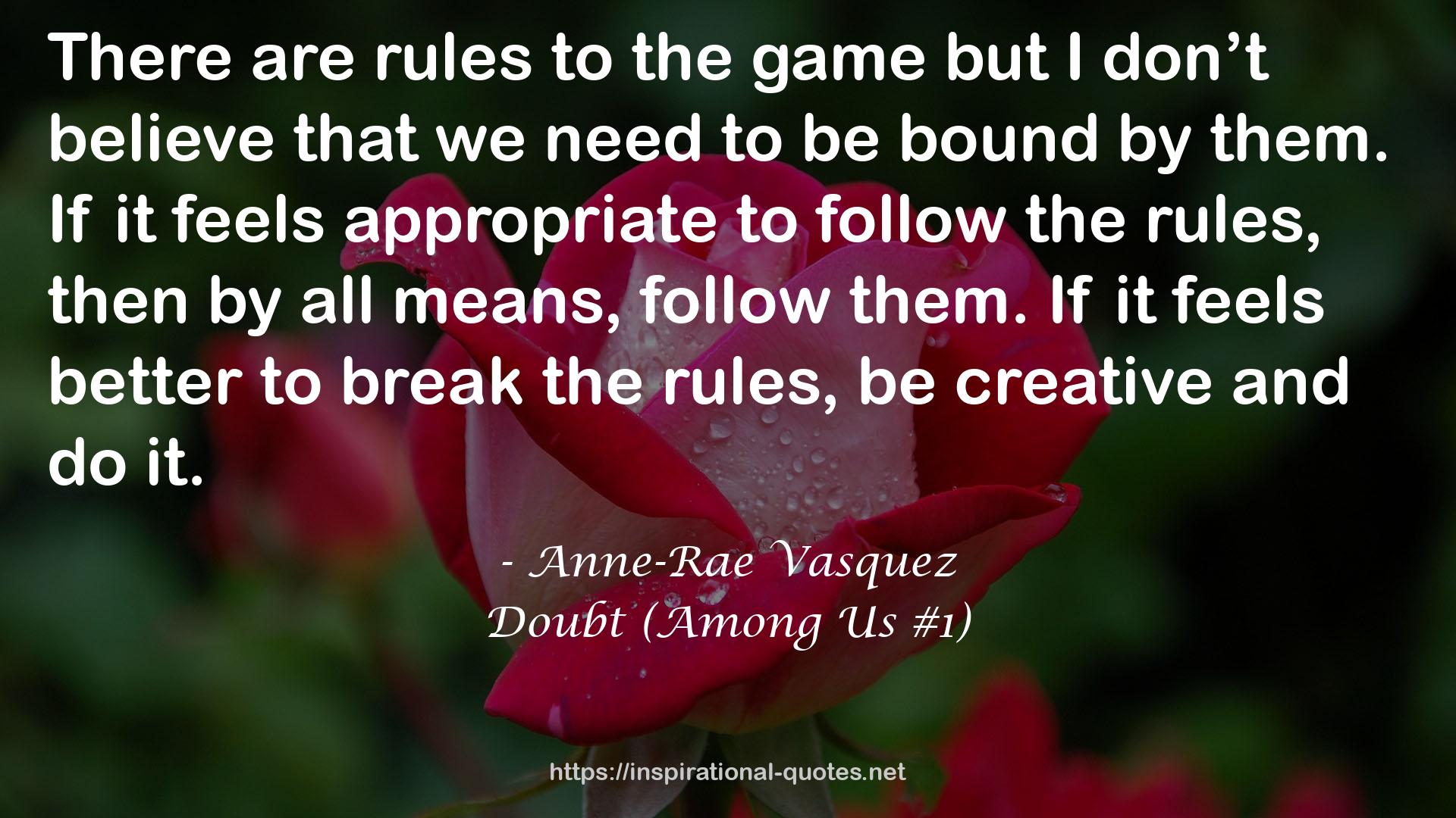 Anne-Rae Vasquez QUOTES