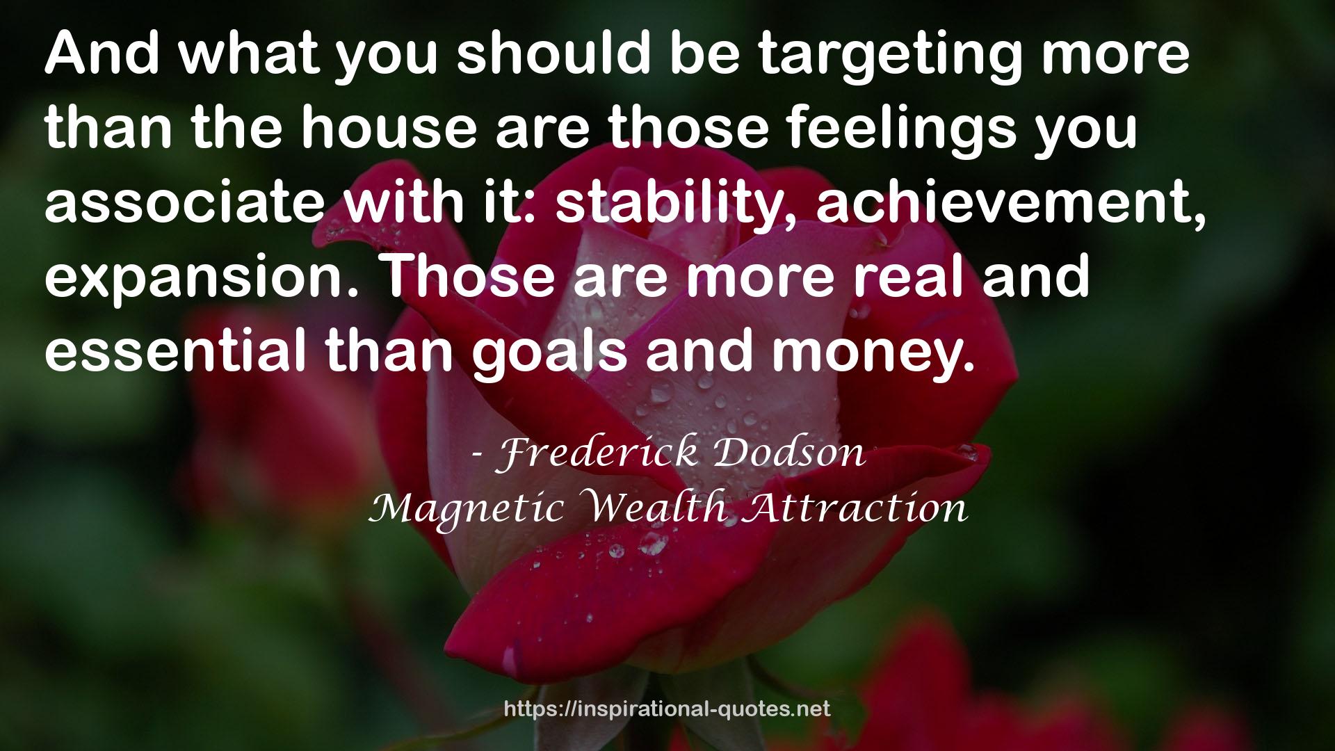 Frederick Dodson QUOTES