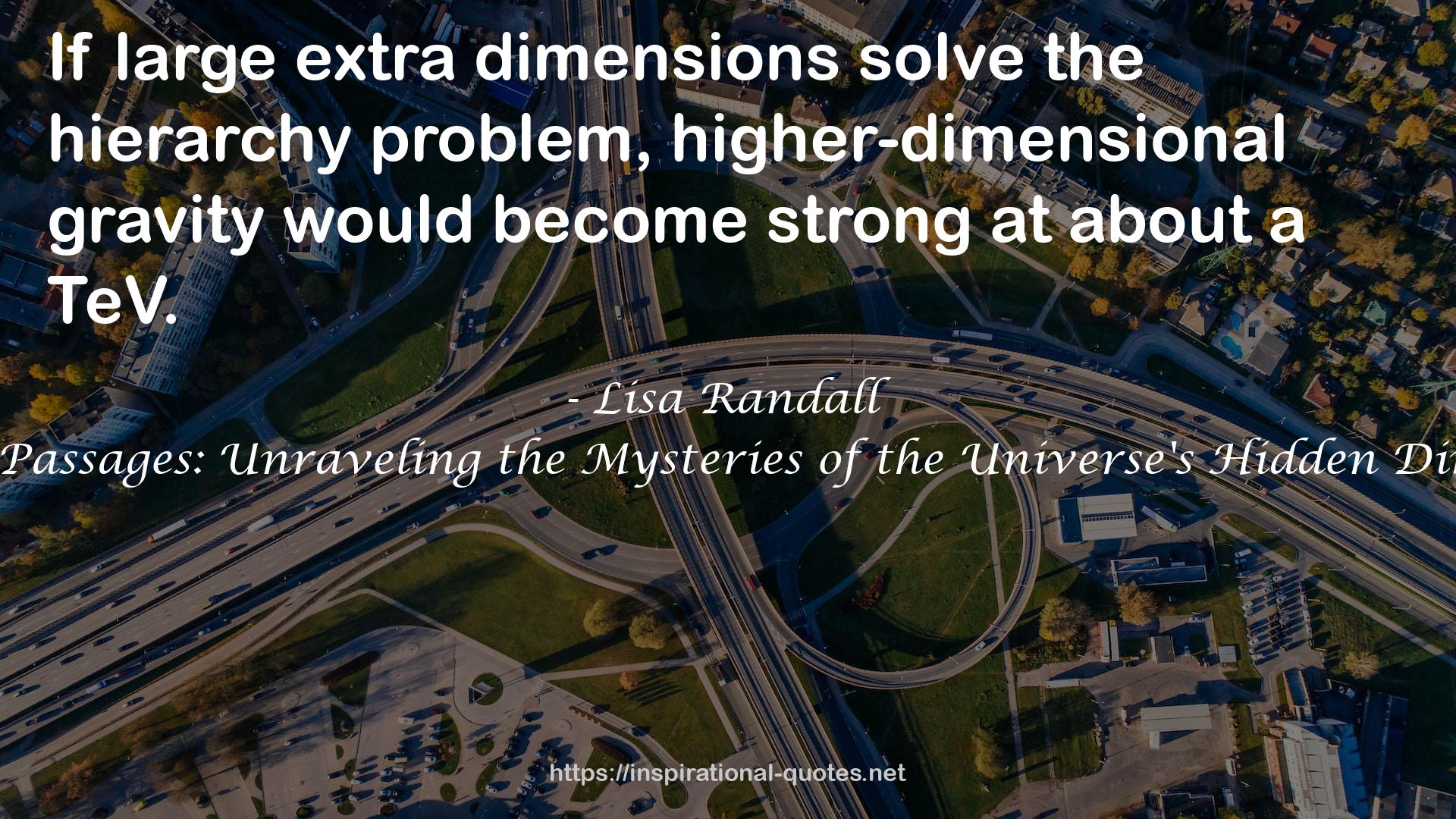 Lisa Randall QUOTES