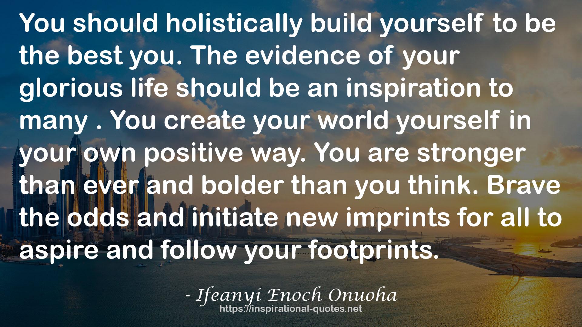 holistically  QUOTES