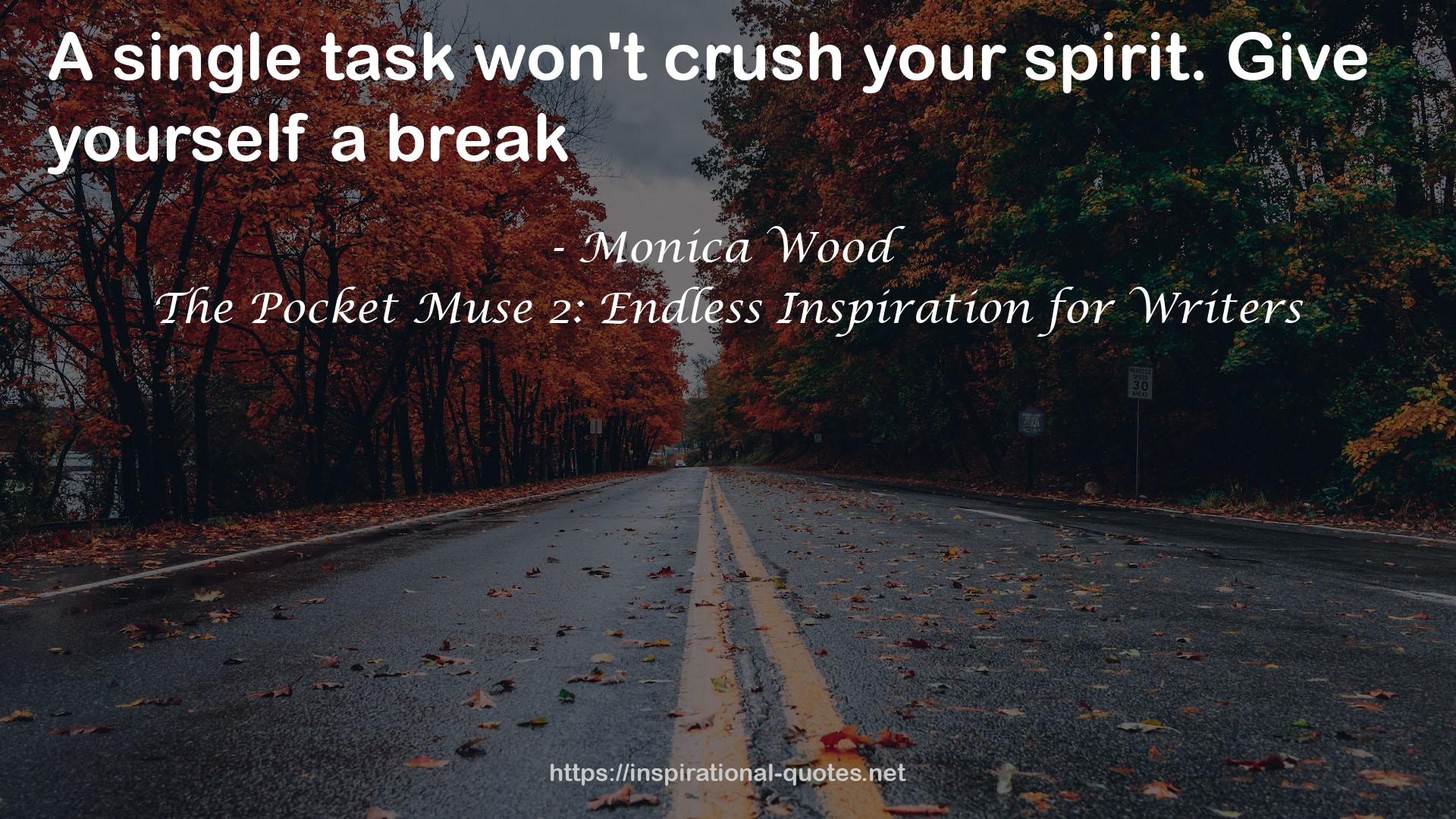 The Pocket Muse 2: Endless Inspiration for Writers QUOTES