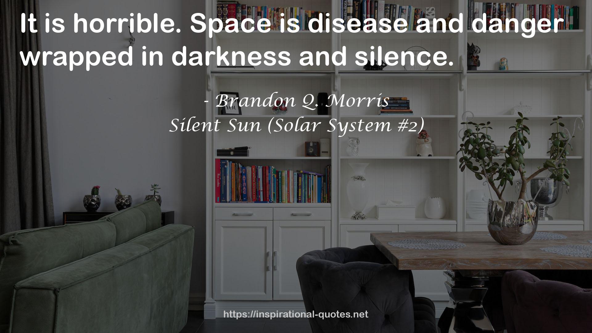 Silent Sun (Solar System #2) QUOTES