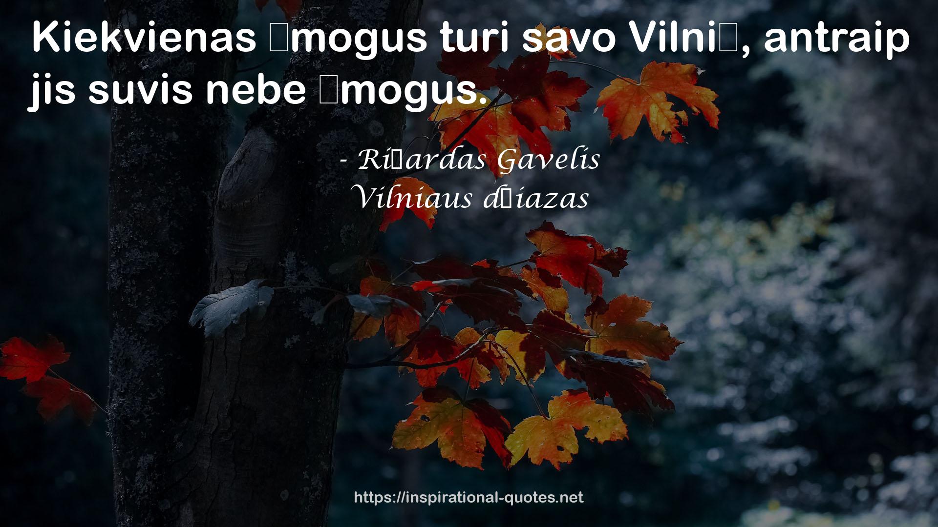 Vilniaus džiazas QUOTES