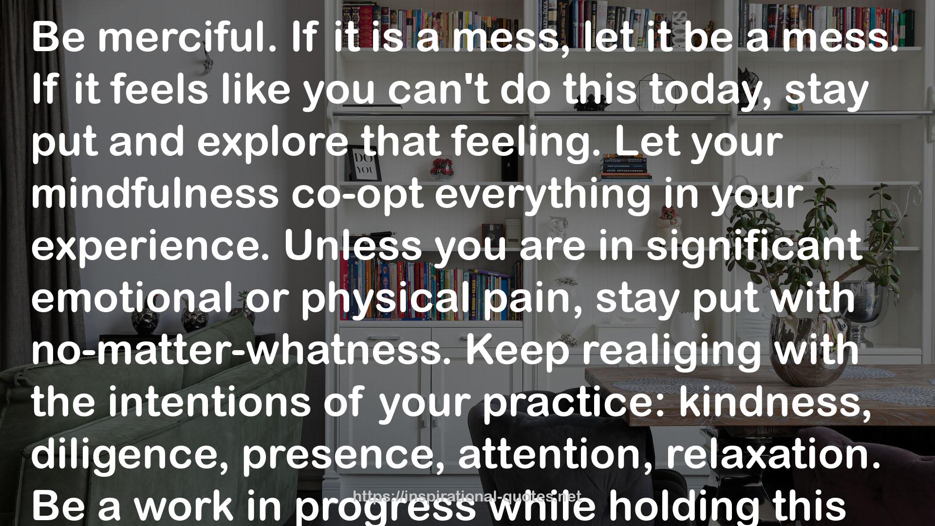 The Monkey Is the Messenger: Meditation and What Your Busy Mind Is Trying to Tell You QUOTES