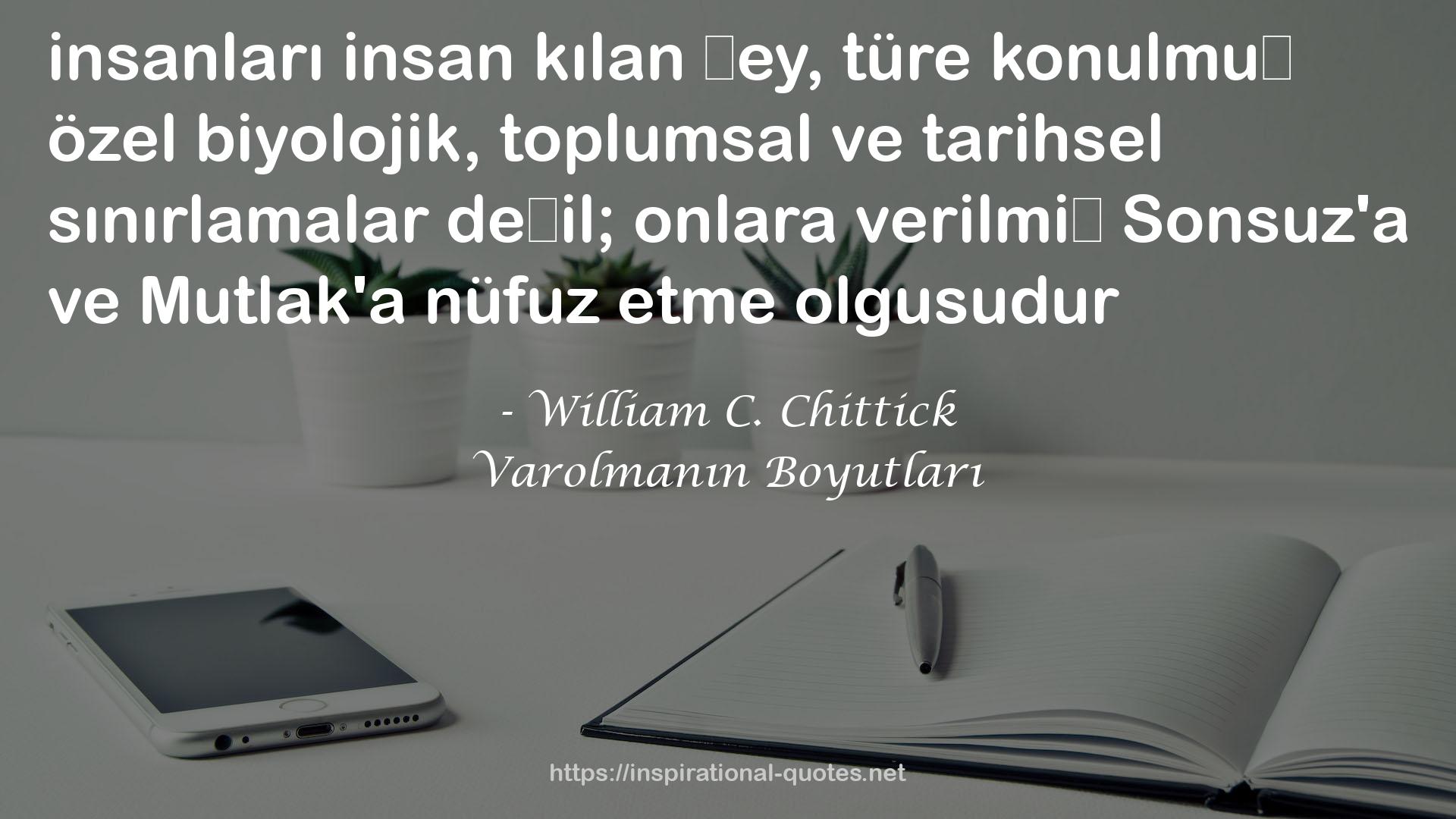 Varolmanın Boyutları QUOTES