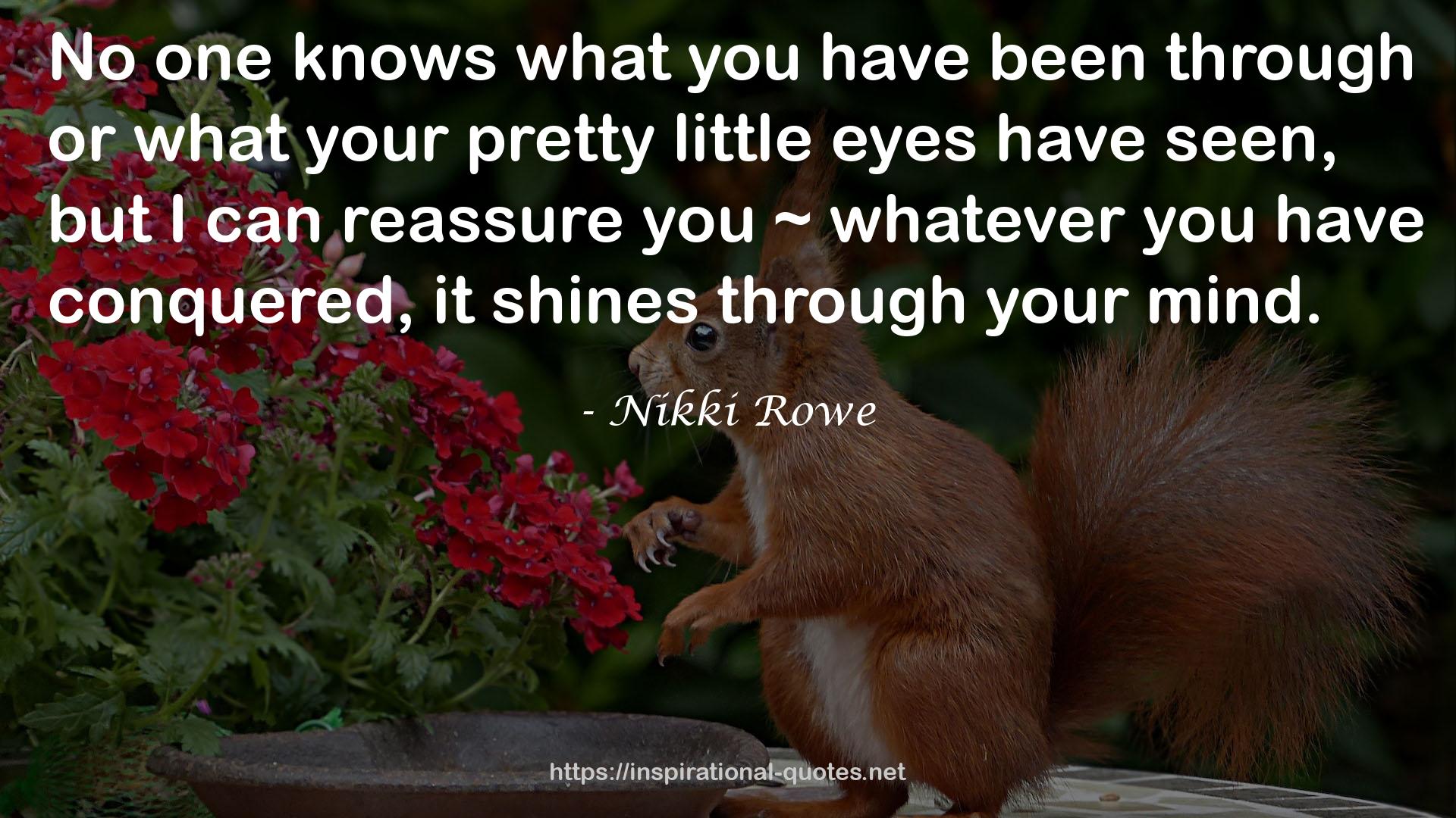 your pretty little eyes  QUOTES