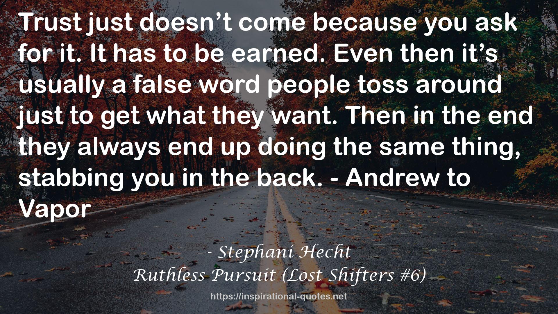 Ruthless Pursuit (Lost Shifters #6) QUOTES