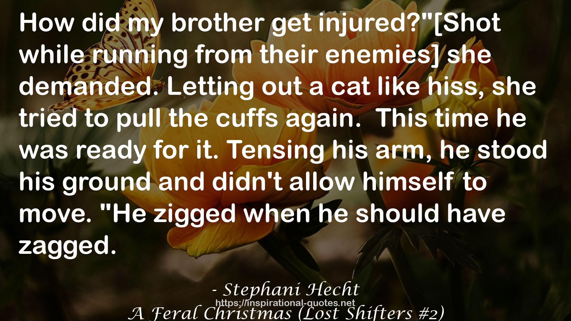 A Feral Christmas (Lost Shifters #2) QUOTES