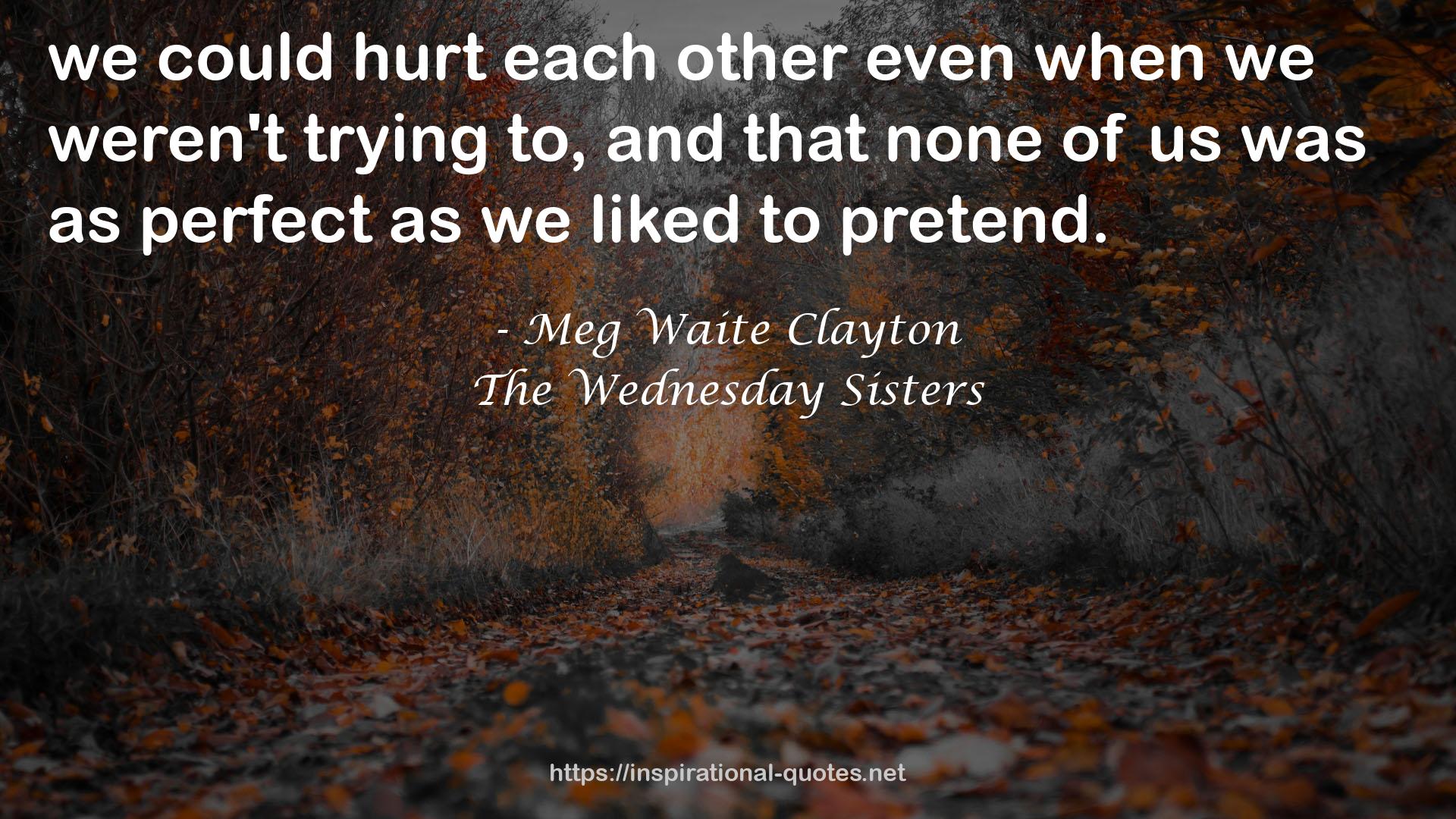 The Wednesday Sisters QUOTES