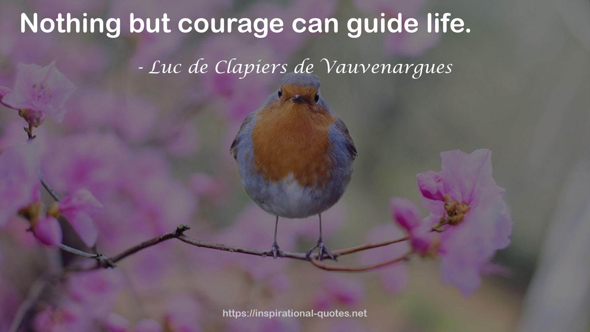 Luc de Clapiers de Vauvenargues QUOTES