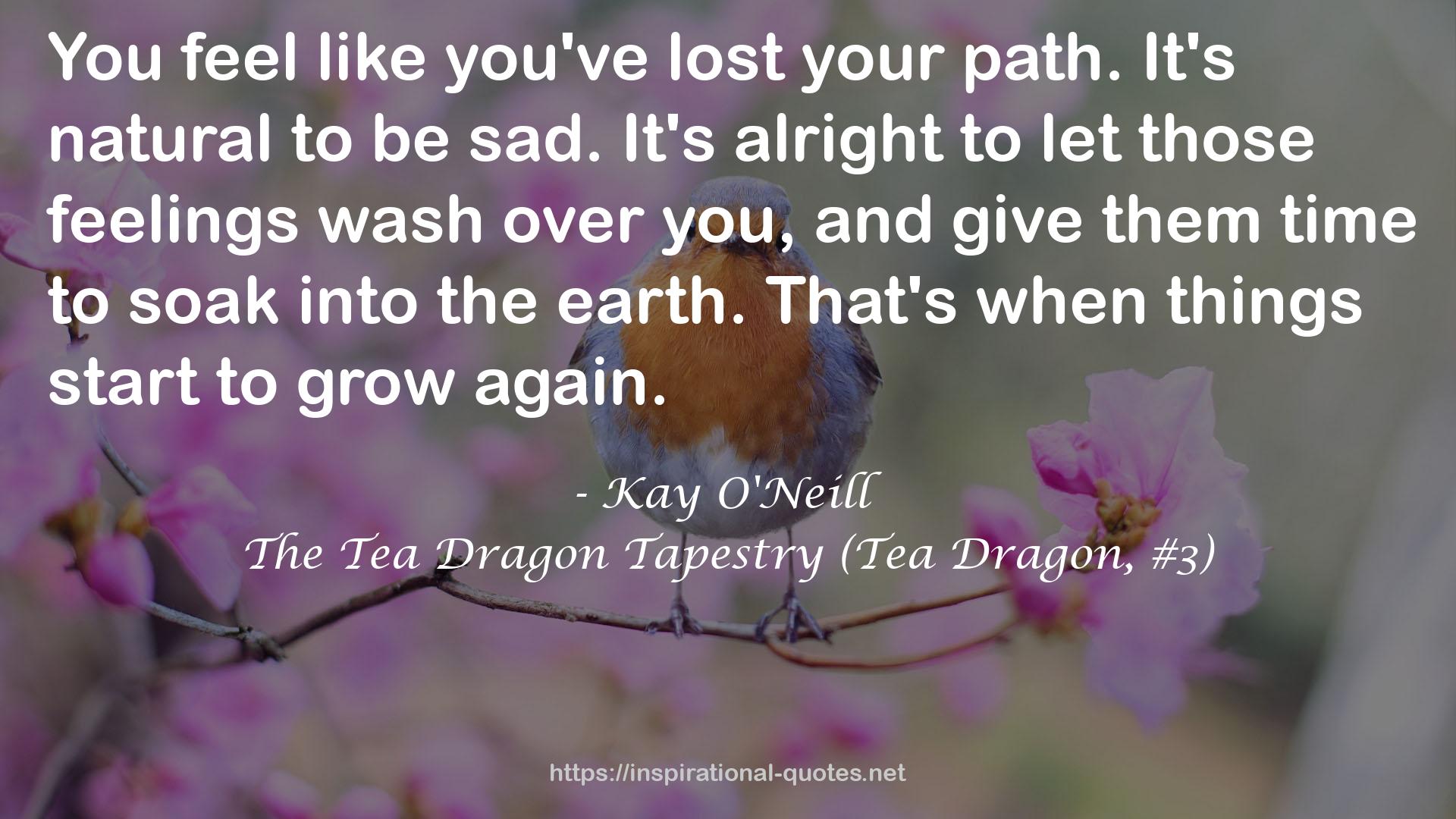 The Tea Dragon Tapestry (Tea Dragon, #3) QUOTES