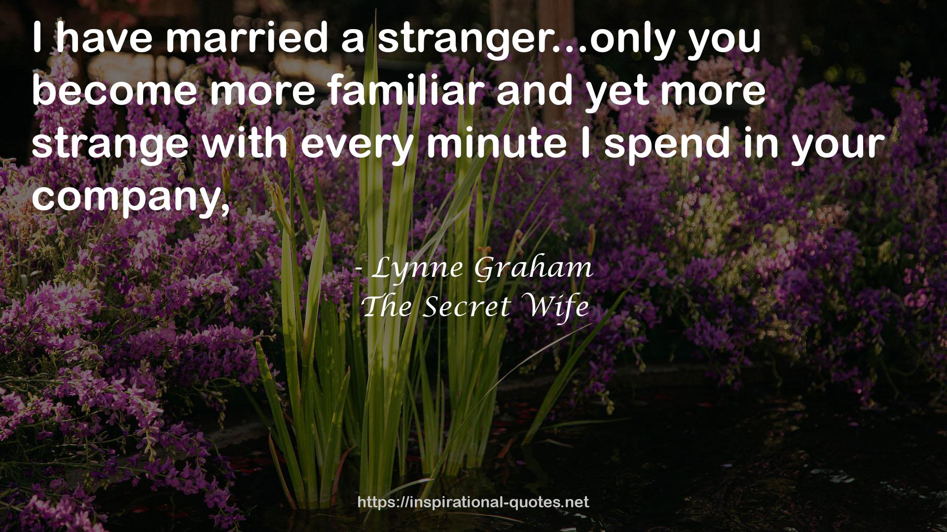 The Secret Wife QUOTES
