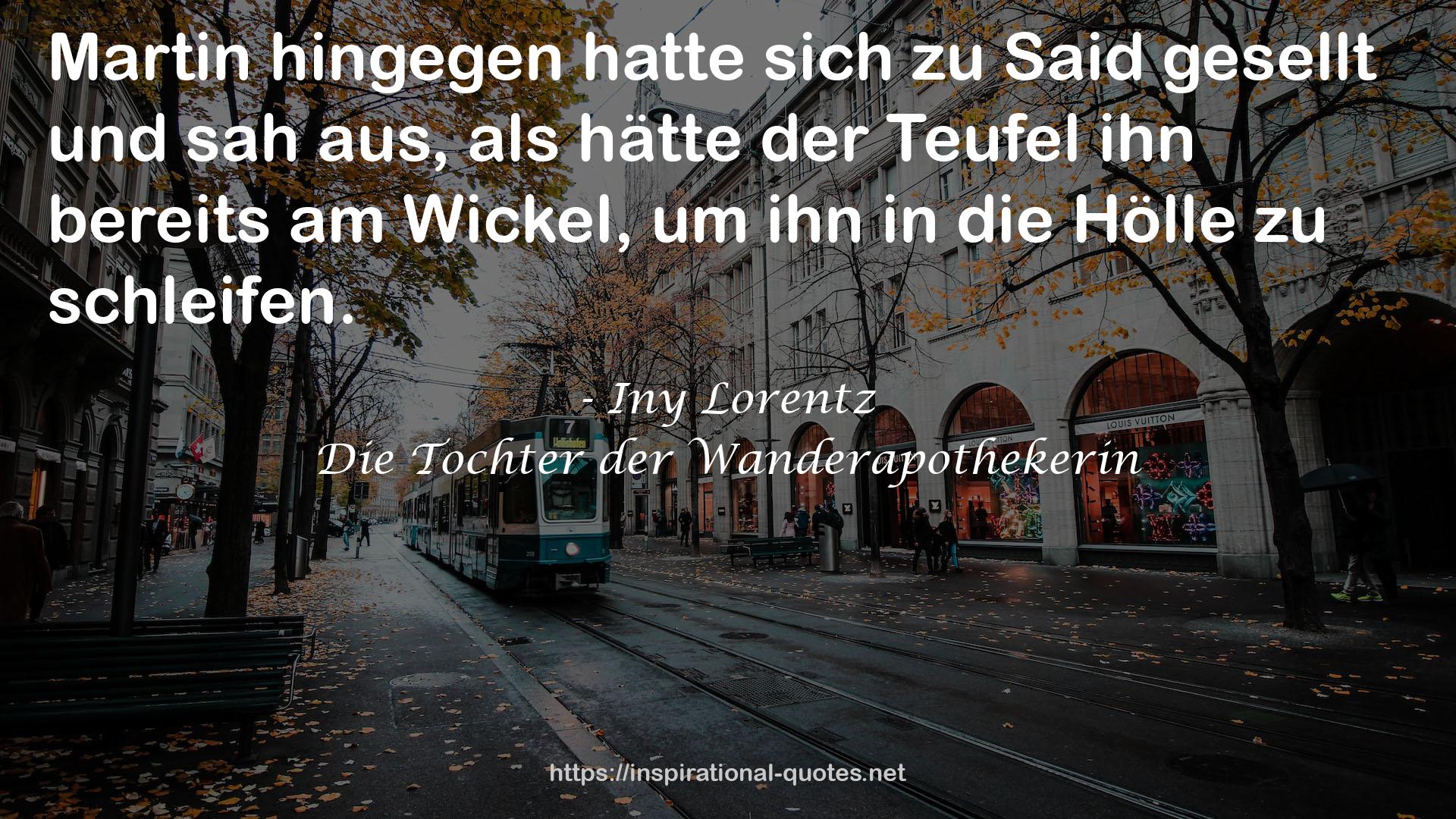 Die Tochter der Wanderapothekerin QUOTES