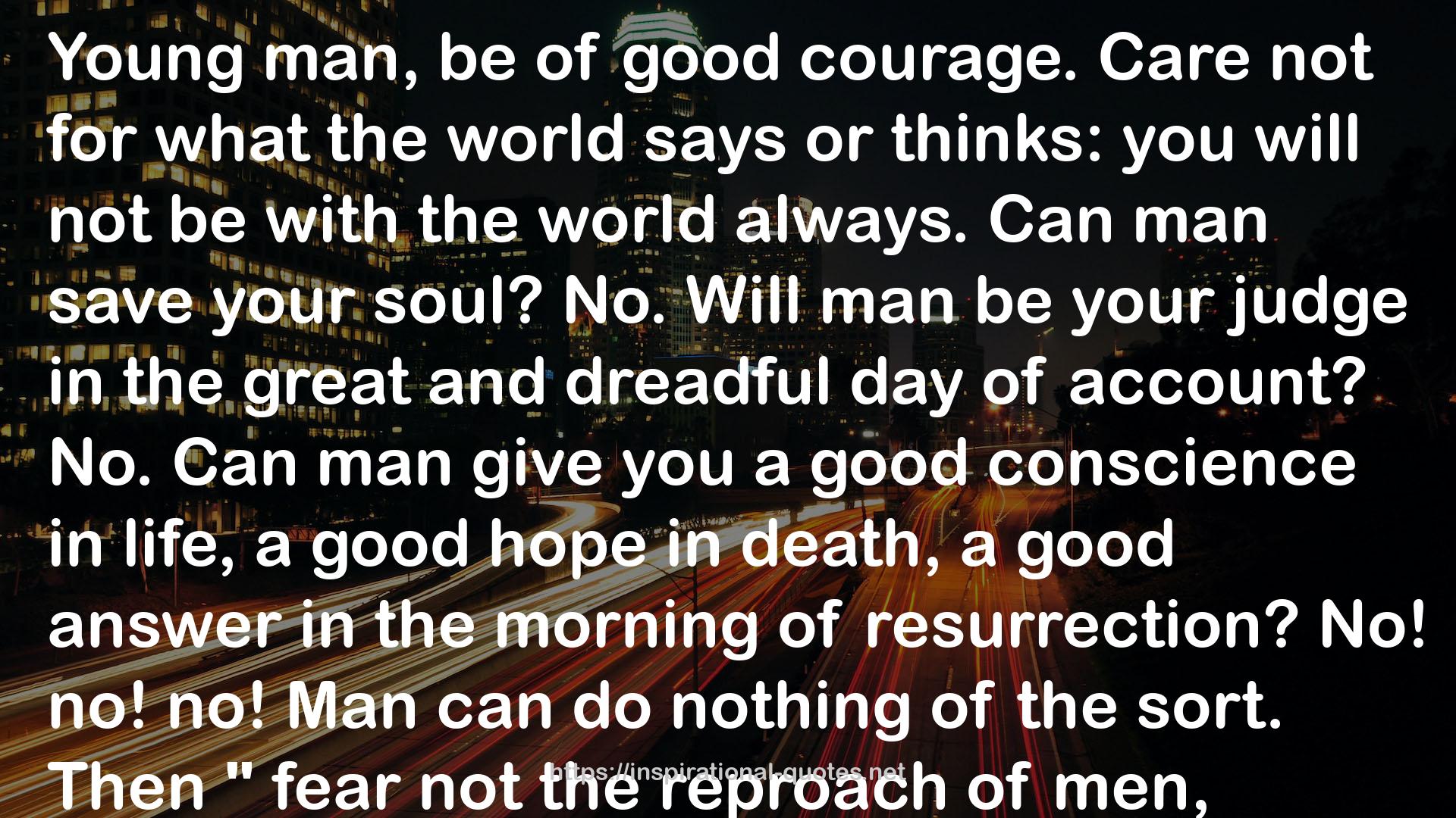 a good hope  QUOTES