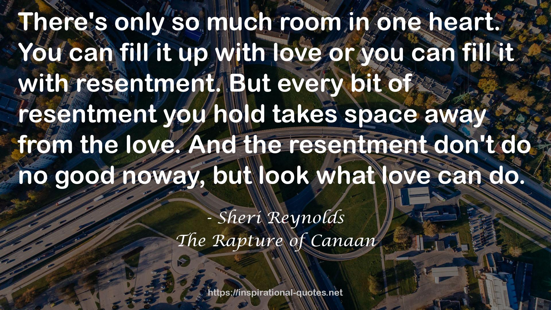 The Rapture of Canaan QUOTES