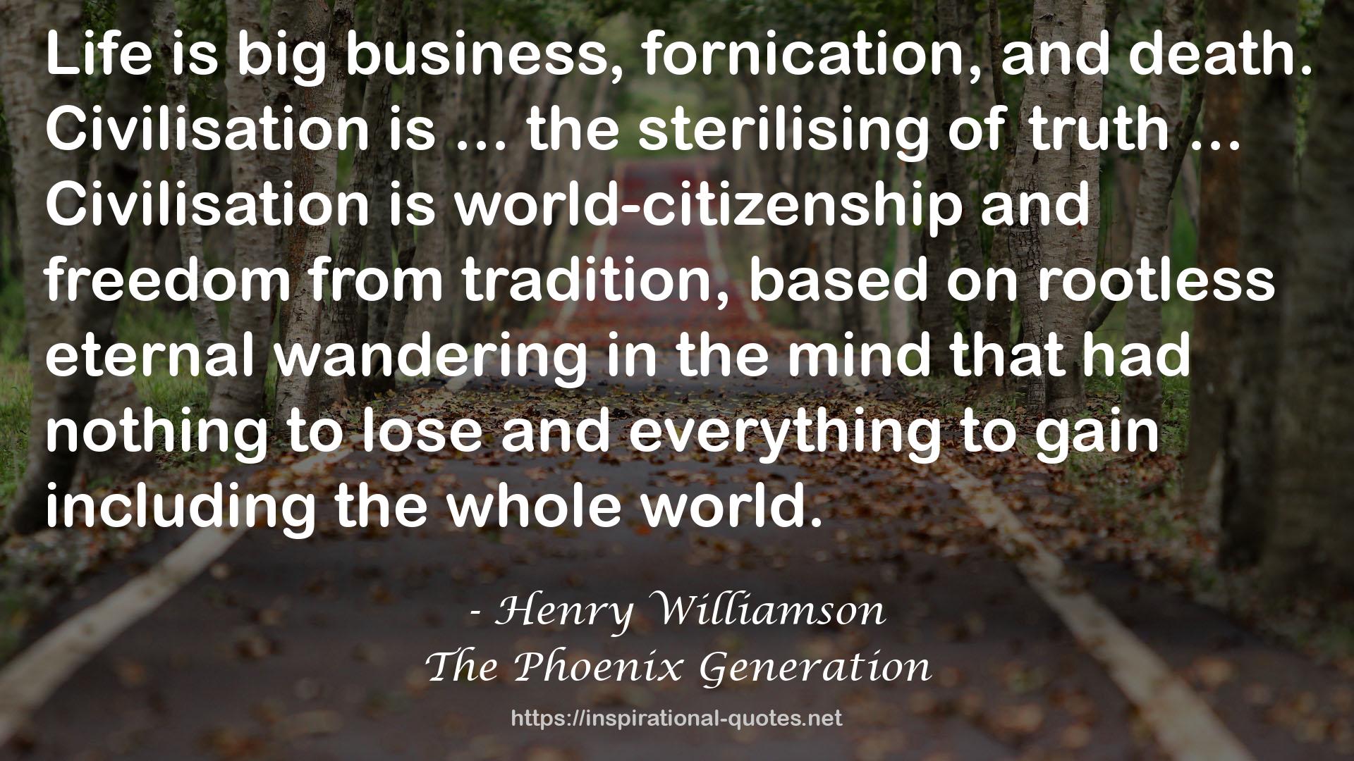 The Phoenix Generation QUOTES