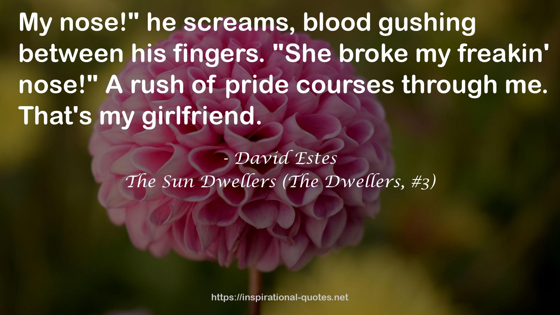 The Sun Dwellers (The Dwellers, #3) QUOTES