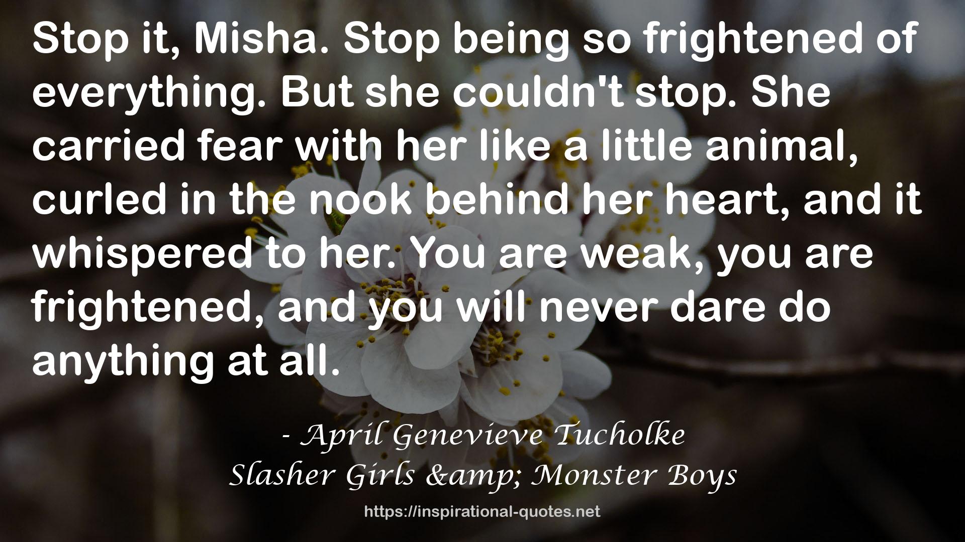 Slasher Girls & Monster Boys QUOTES