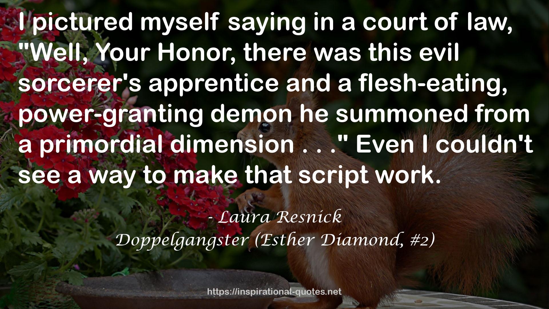 Doppelgangster (Esther Diamond, #2) QUOTES