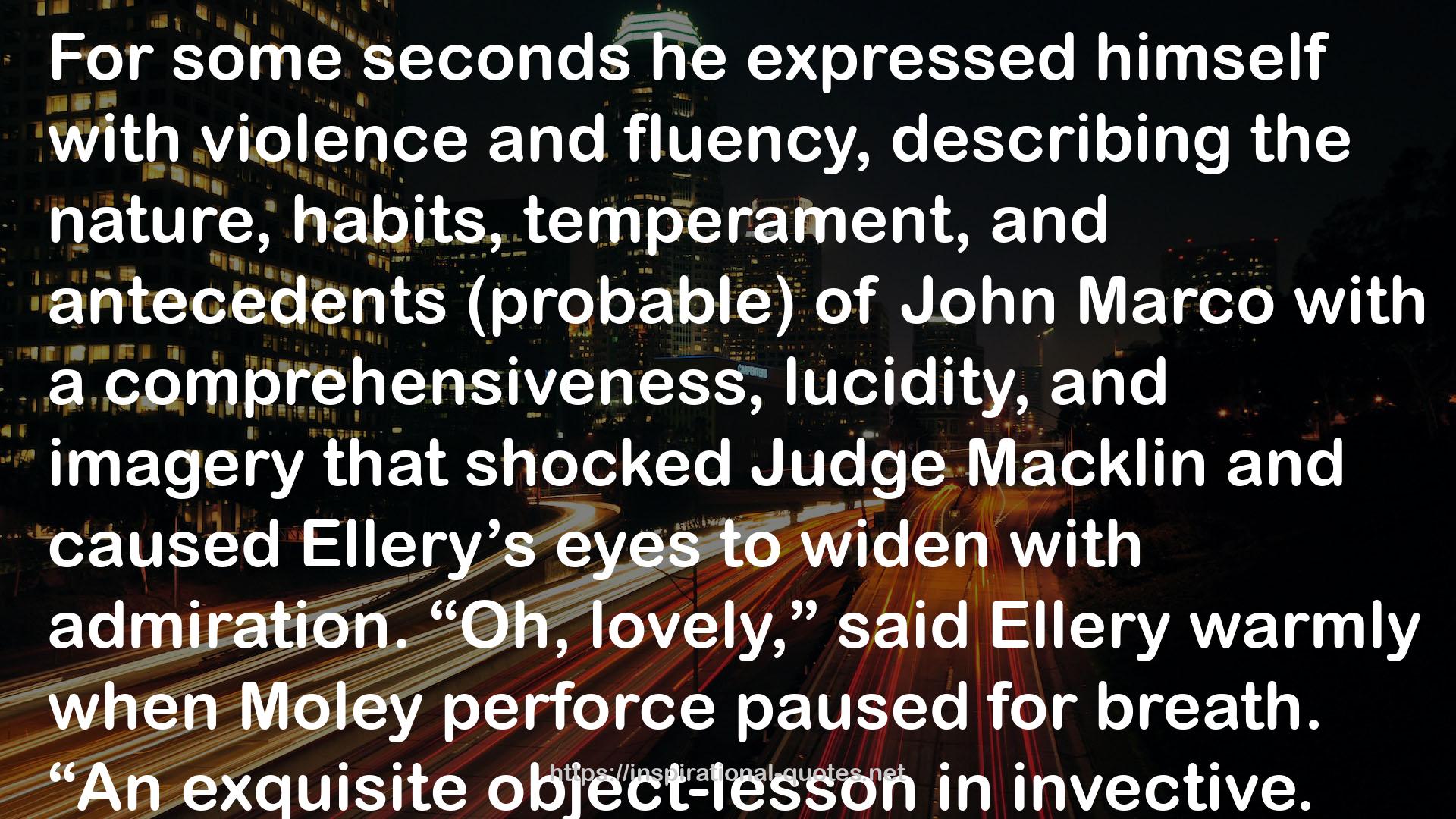 The Spanish Cape Mystery (Ellery Queen Detective, #9) QUOTES