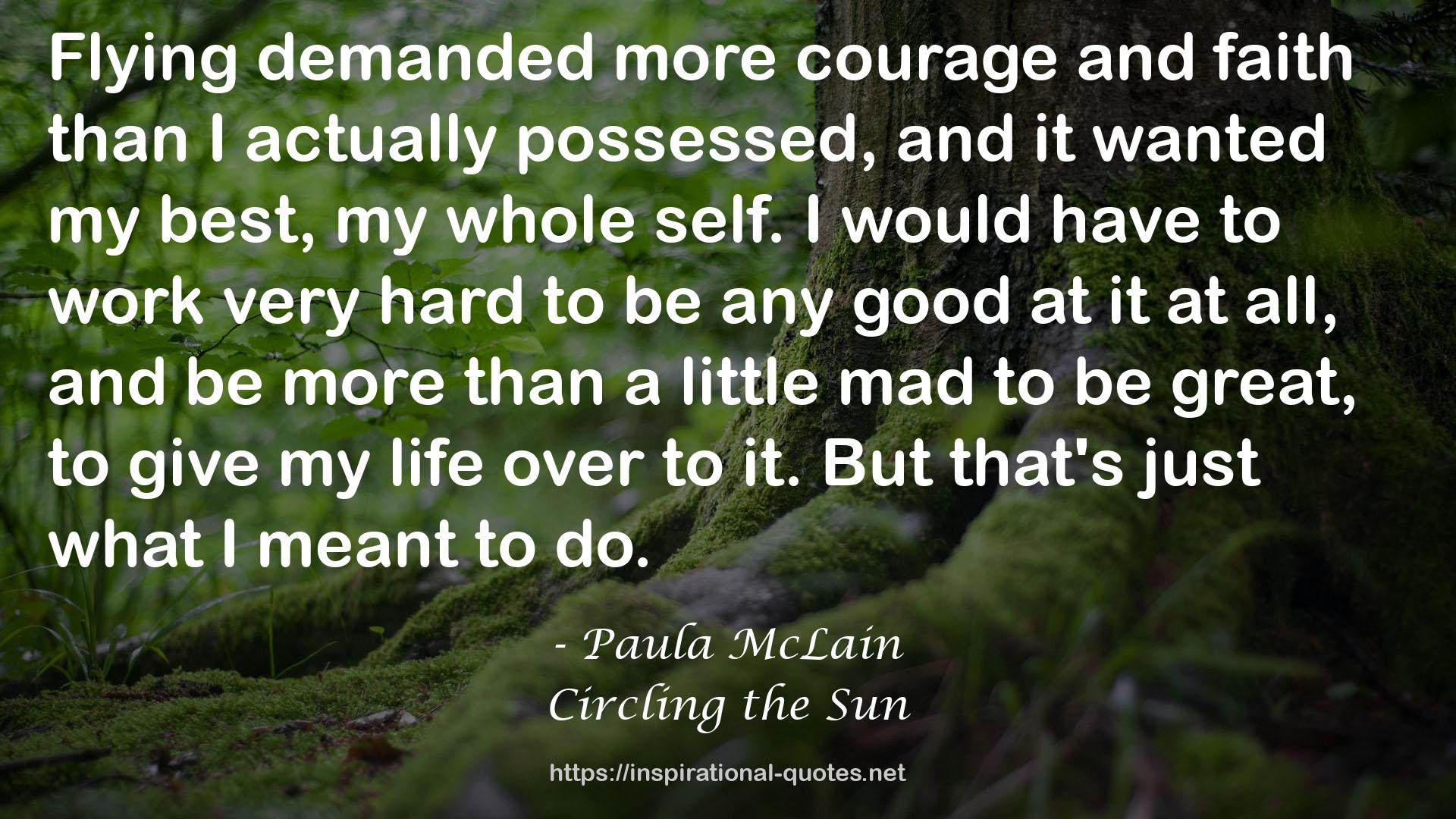 Circling the Sun QUOTES