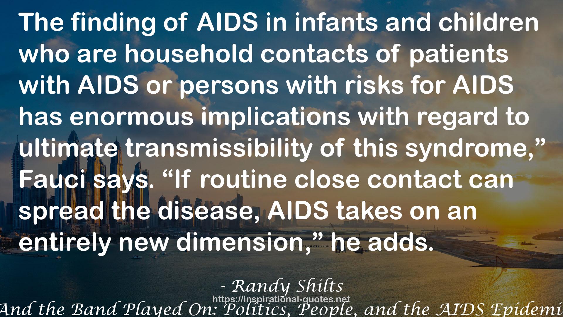 Randy Shilts QUOTES