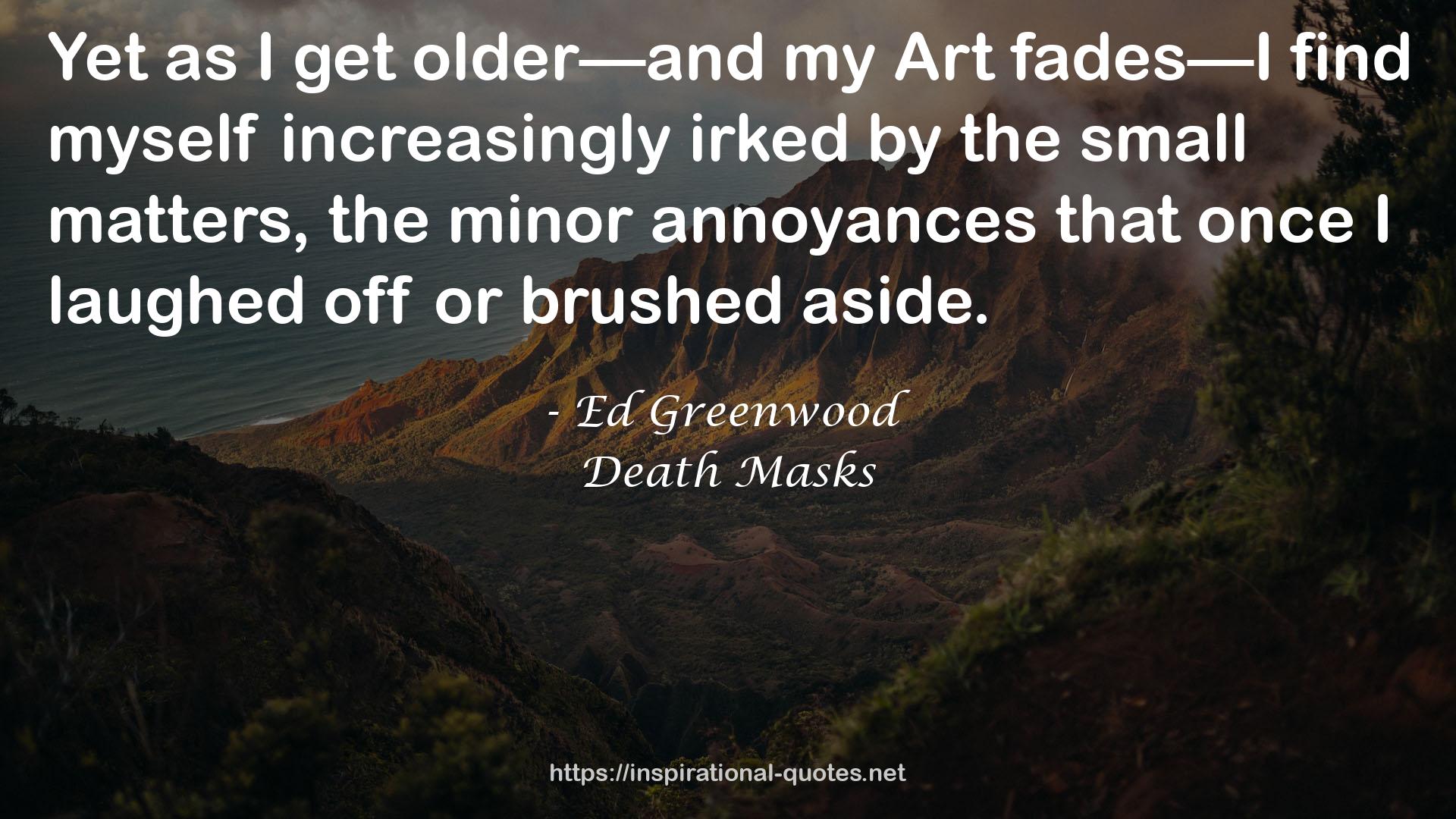 Death Masks QUOTES