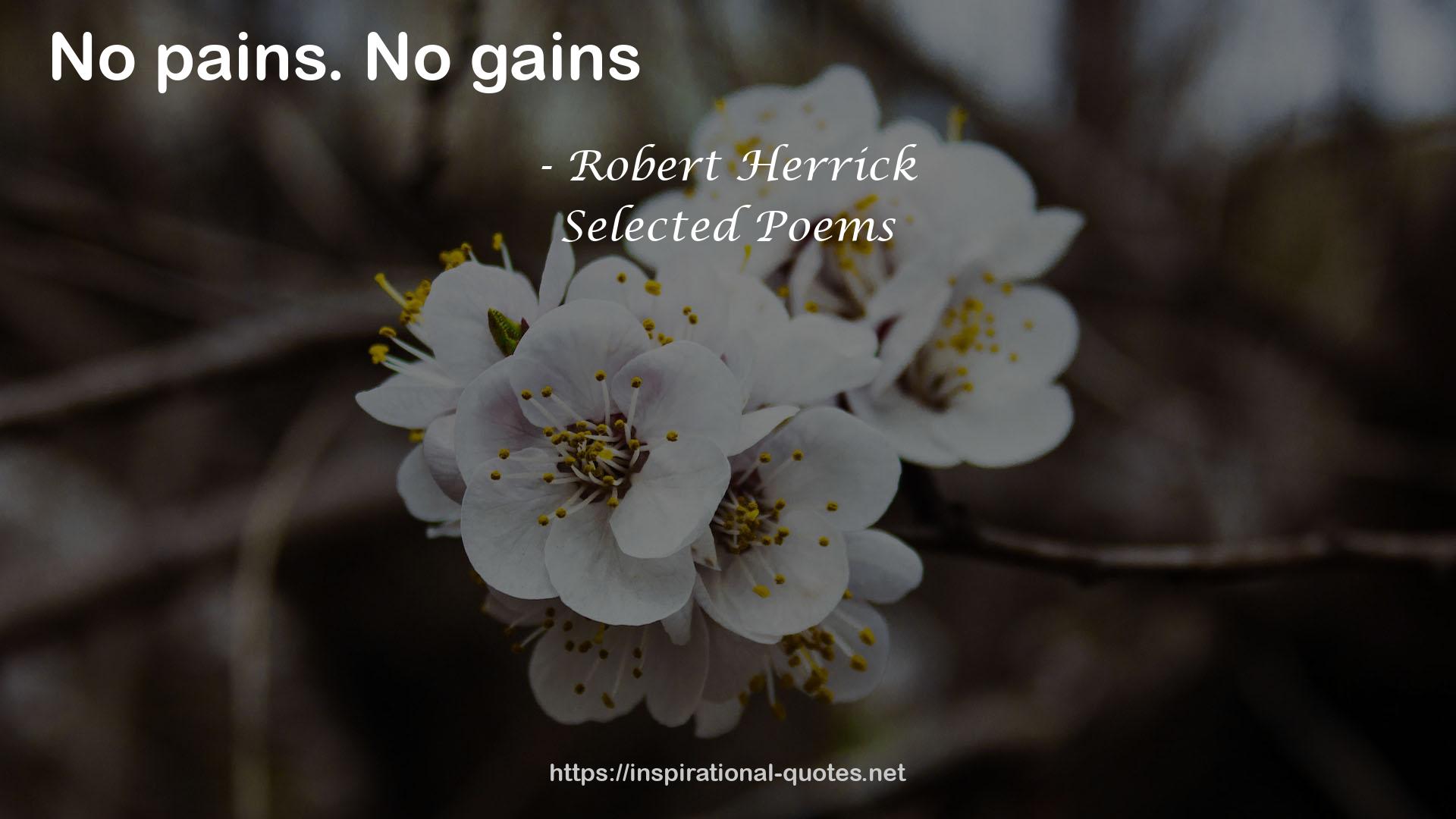 Robert Herrick QUOTES