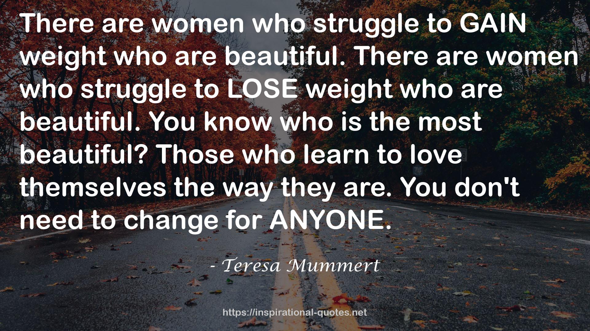 Teresa Mummert QUOTES