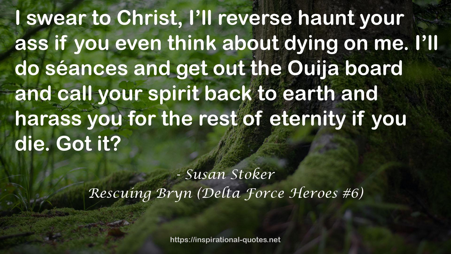 Rescuing Bryn (Delta Force Heroes #6) QUOTES