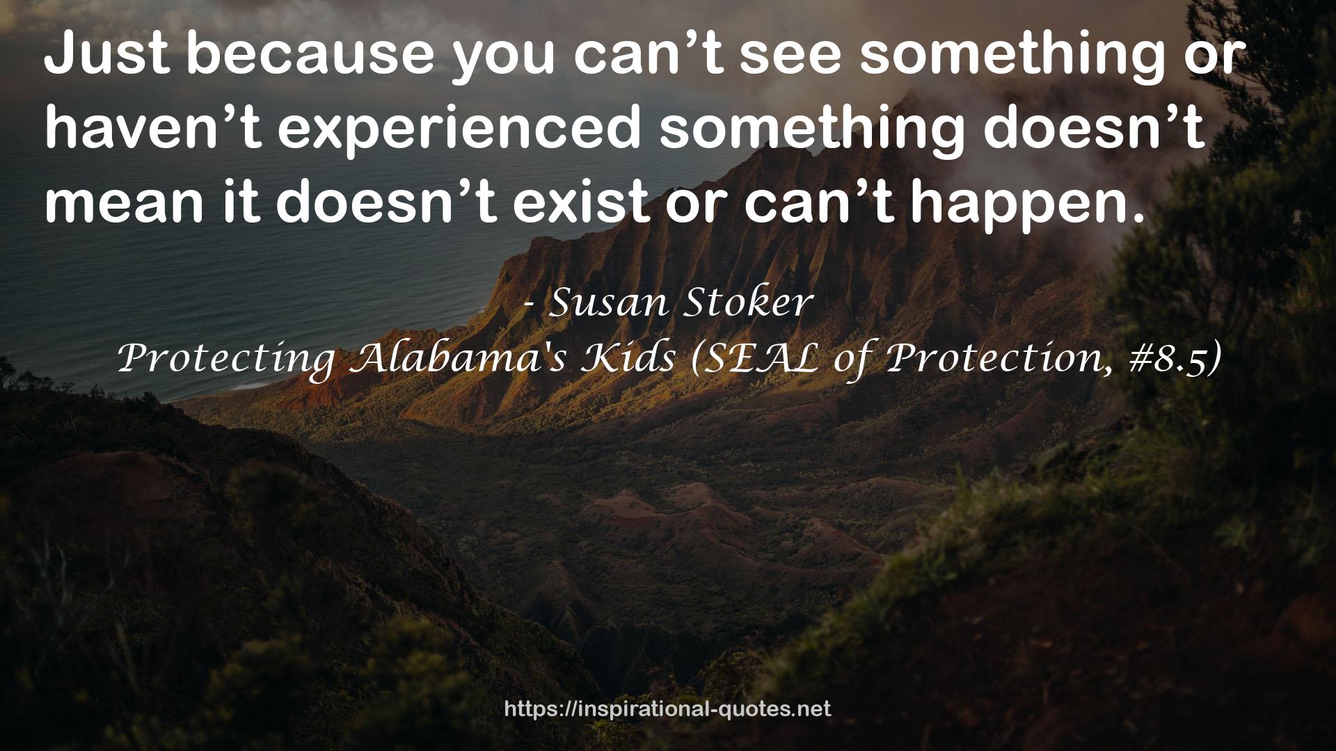 Protecting Alabama's Kids (SEAL of Protection, #8.5) QUOTES