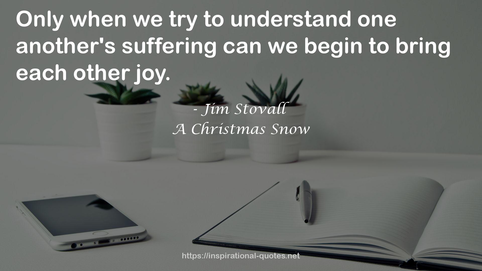 A Christmas Snow QUOTES